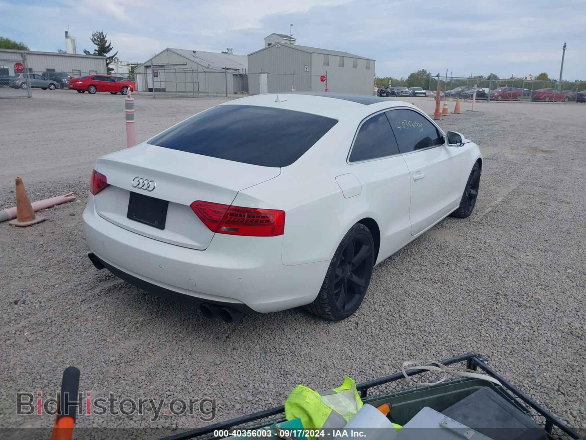 2013 AUDI A5 - VIN: WAURFAFR5DA068096 - Фото 4