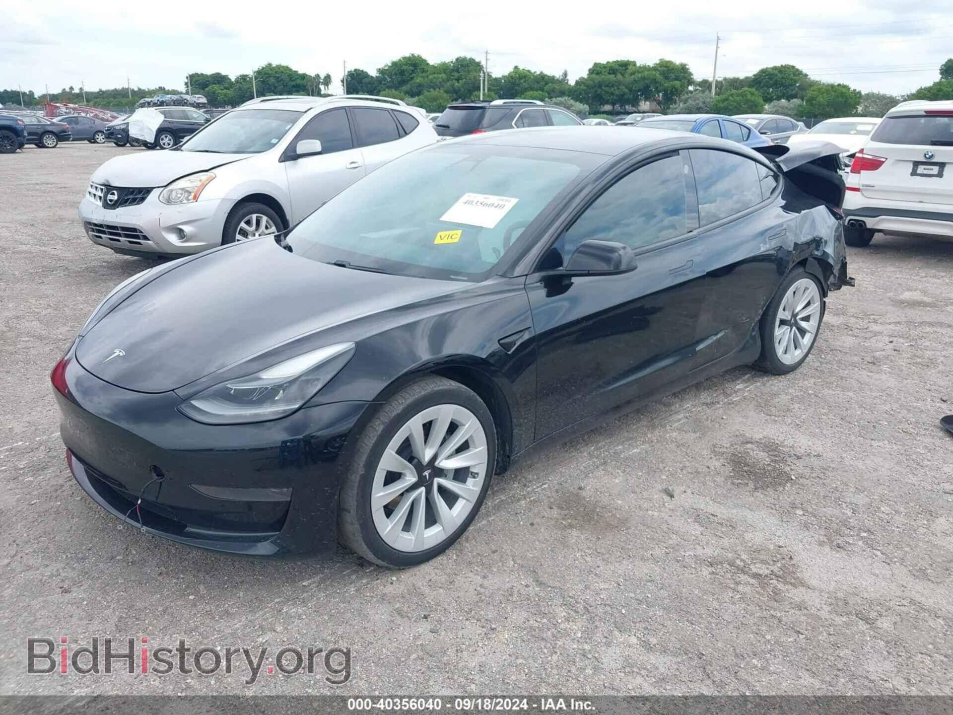 2021 TESLA MODEL 3 - VIN: 5YJ3E1EAXMF989678 - Фото 2