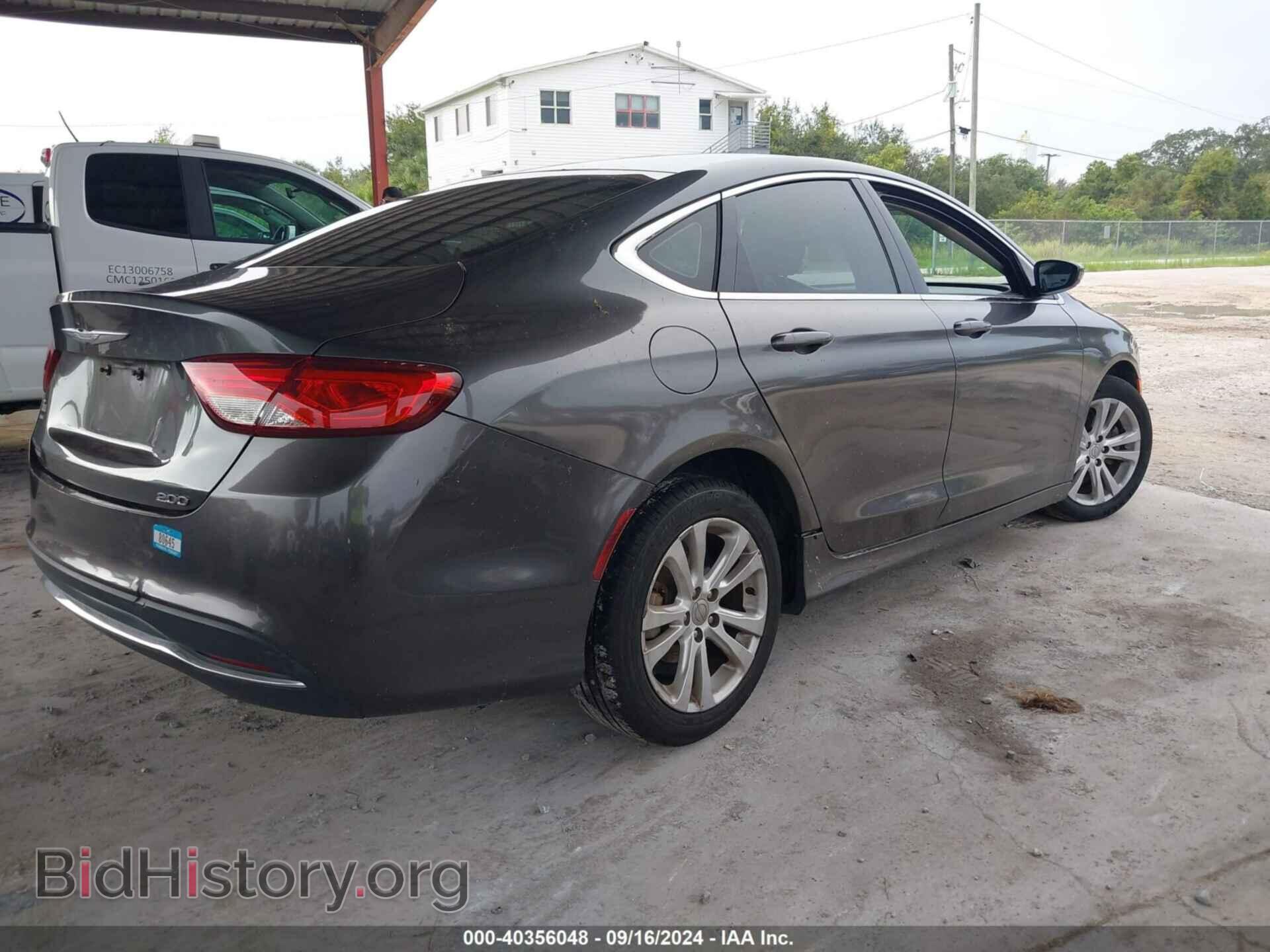 2015 CHRYSLER 200 - VIN: 1C3CCCAB2FN579787 - Фото 4