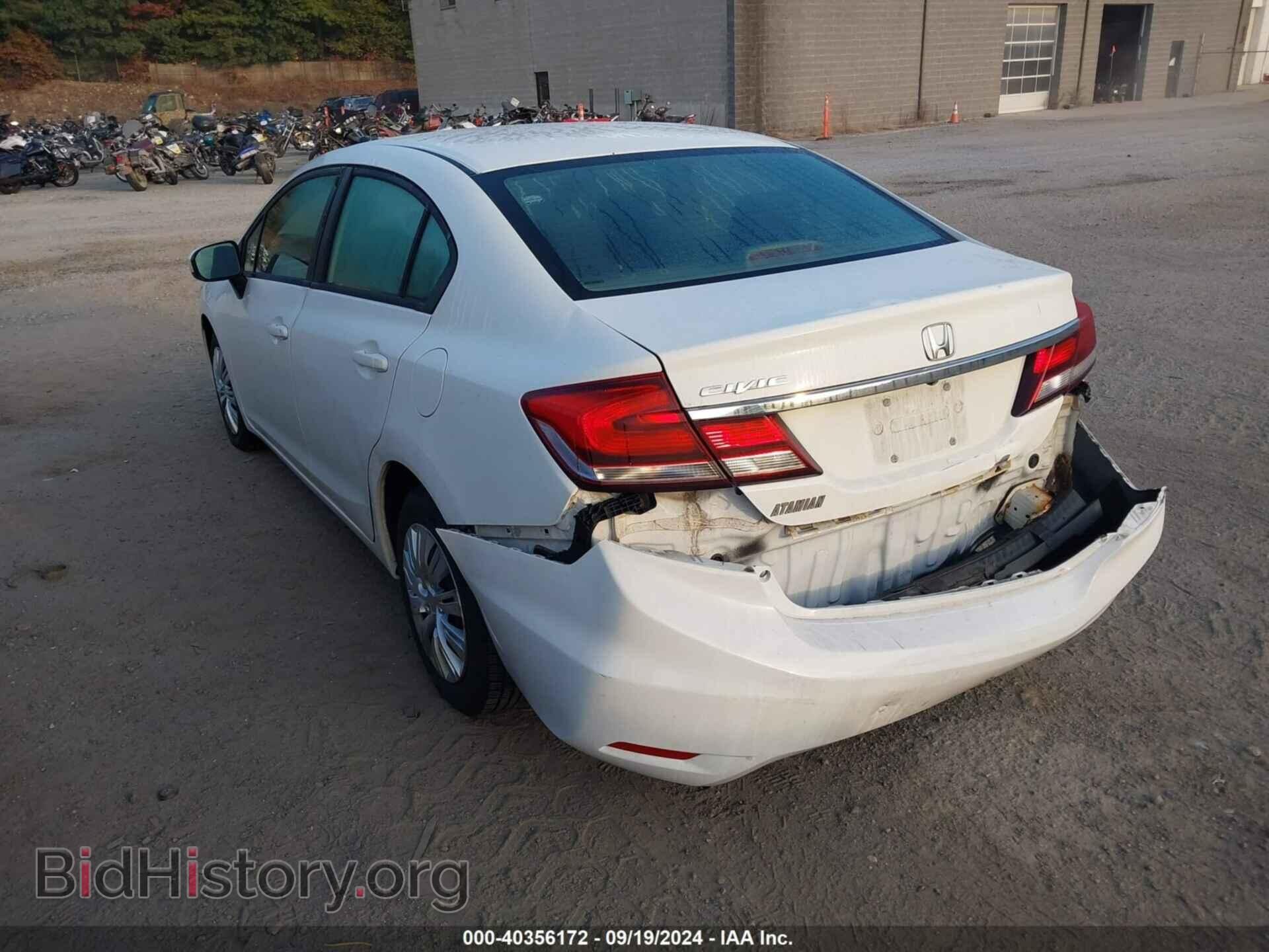 2015 HONDA CIVIC - VIN: 19XFB2F53FE227685 - Фото 3