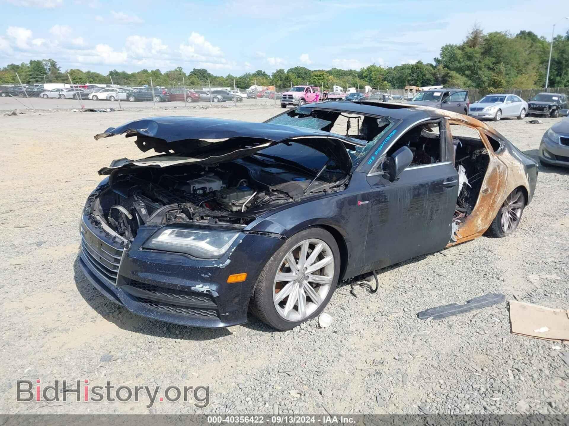 2013 AUDI A7 - VIN: WAU2GAFC5DN033206 - Фото 2