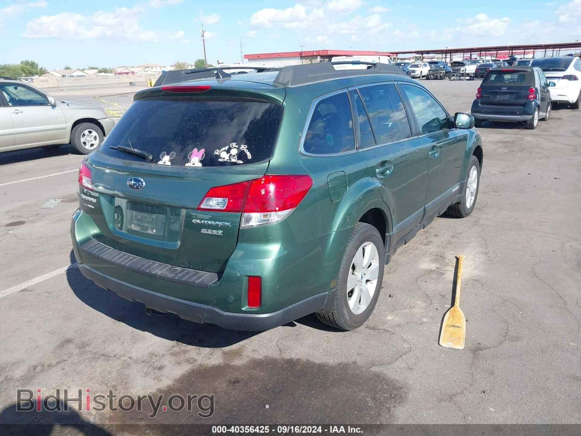 2012 SUBARU OUTBACK - VIN: 4S4BRBLC1C3254041 - Фото 4