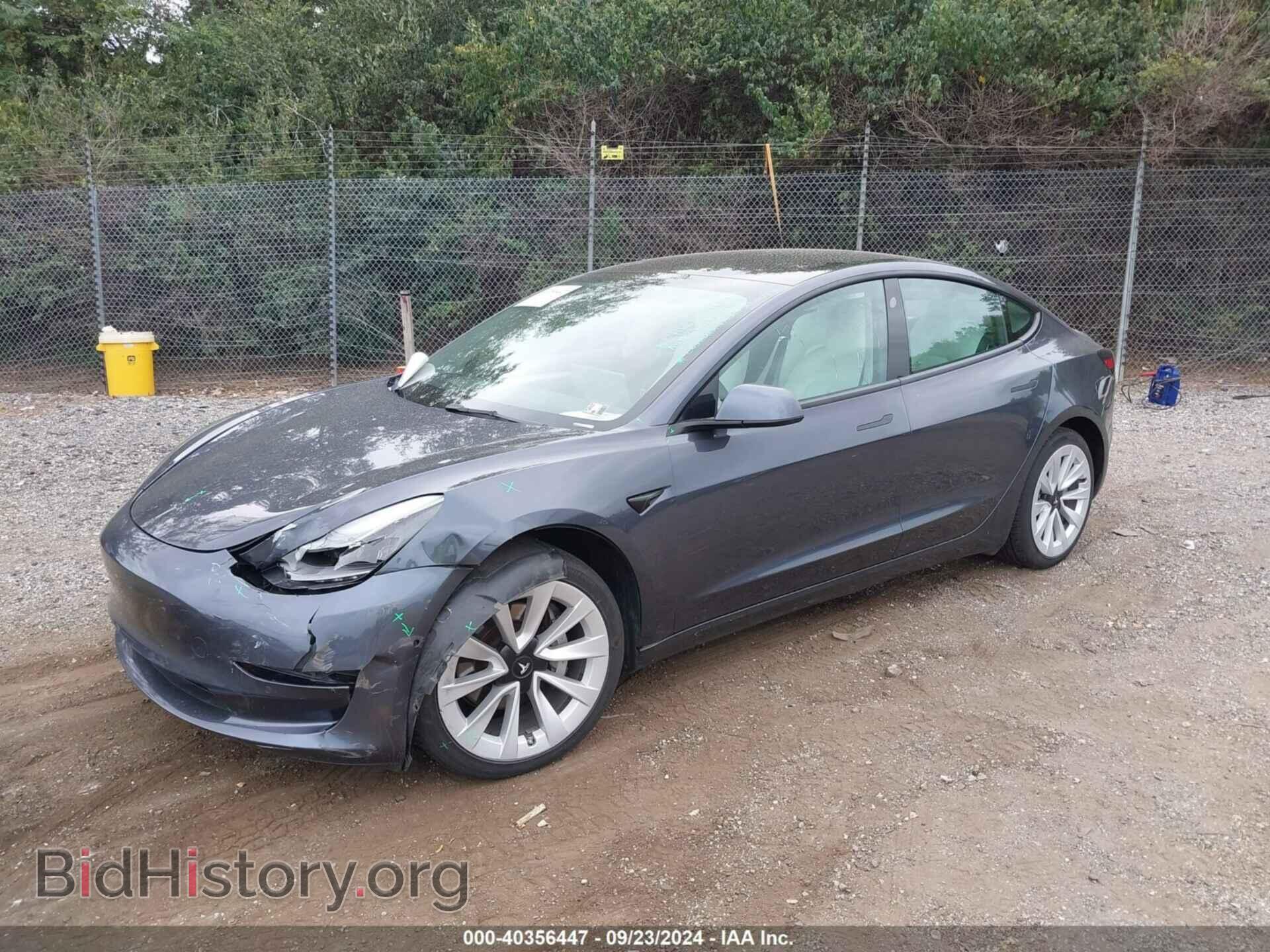 2021 TESLA MODEL 3 - VIN: 5YJ3E1EA5MF097208 - Фото 2