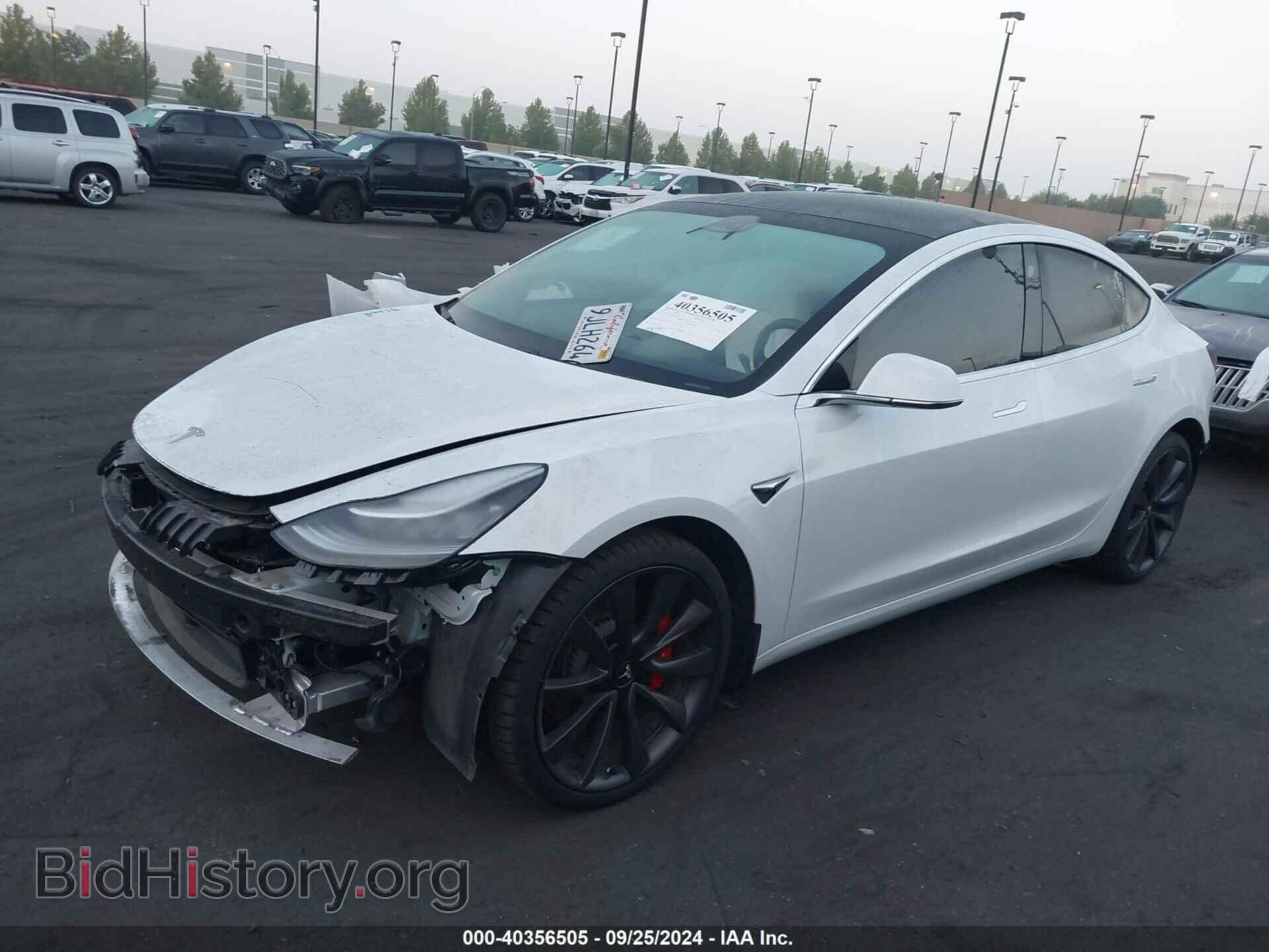 2020 TESLA MODEL 3 - VIN: 5YJ3E1EC5LF642243 - Фото 2