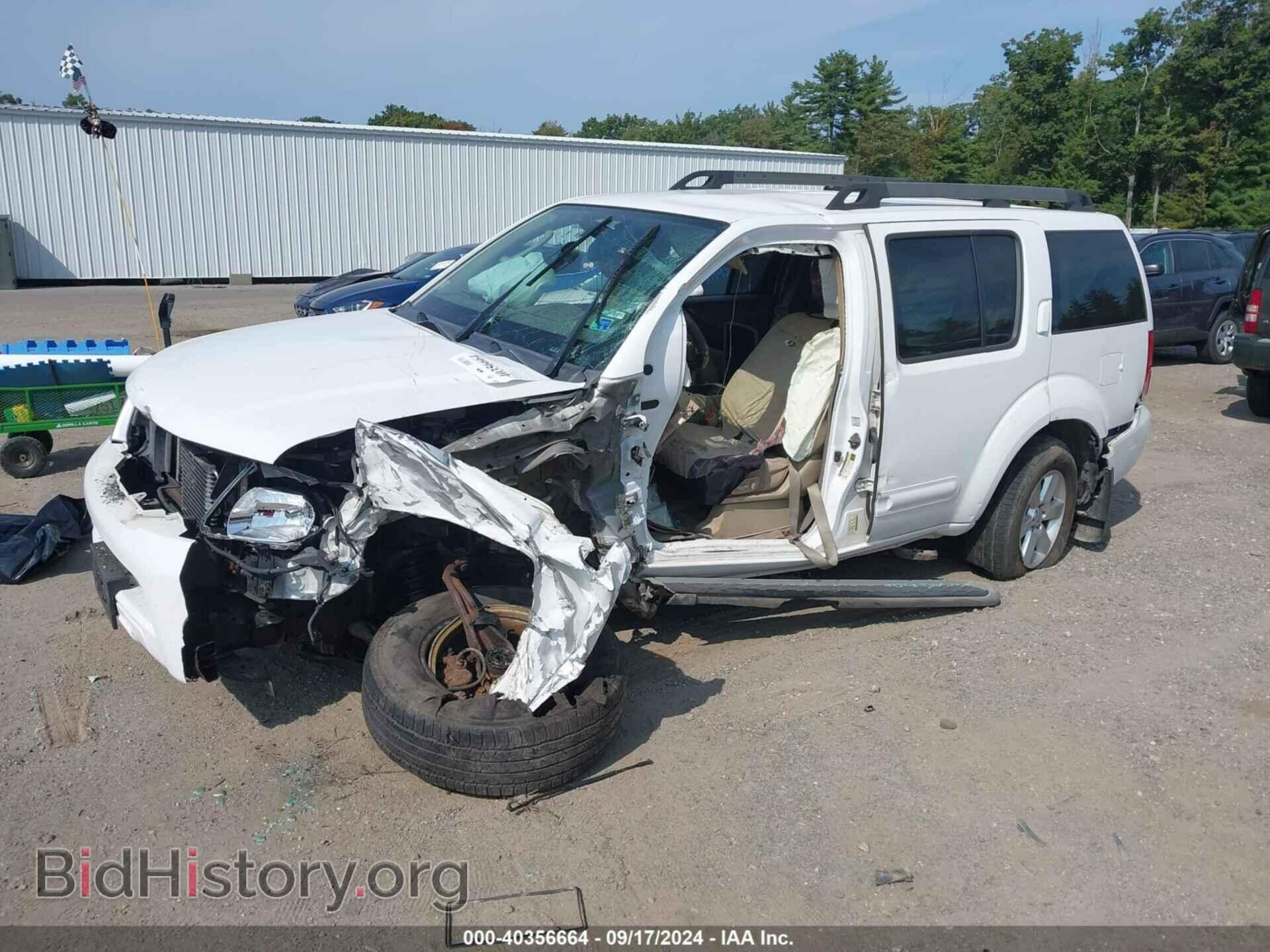 2012 NISSAN PATHFINDER - VIN: 5N1AR1NB4CC629138 - Фото 2