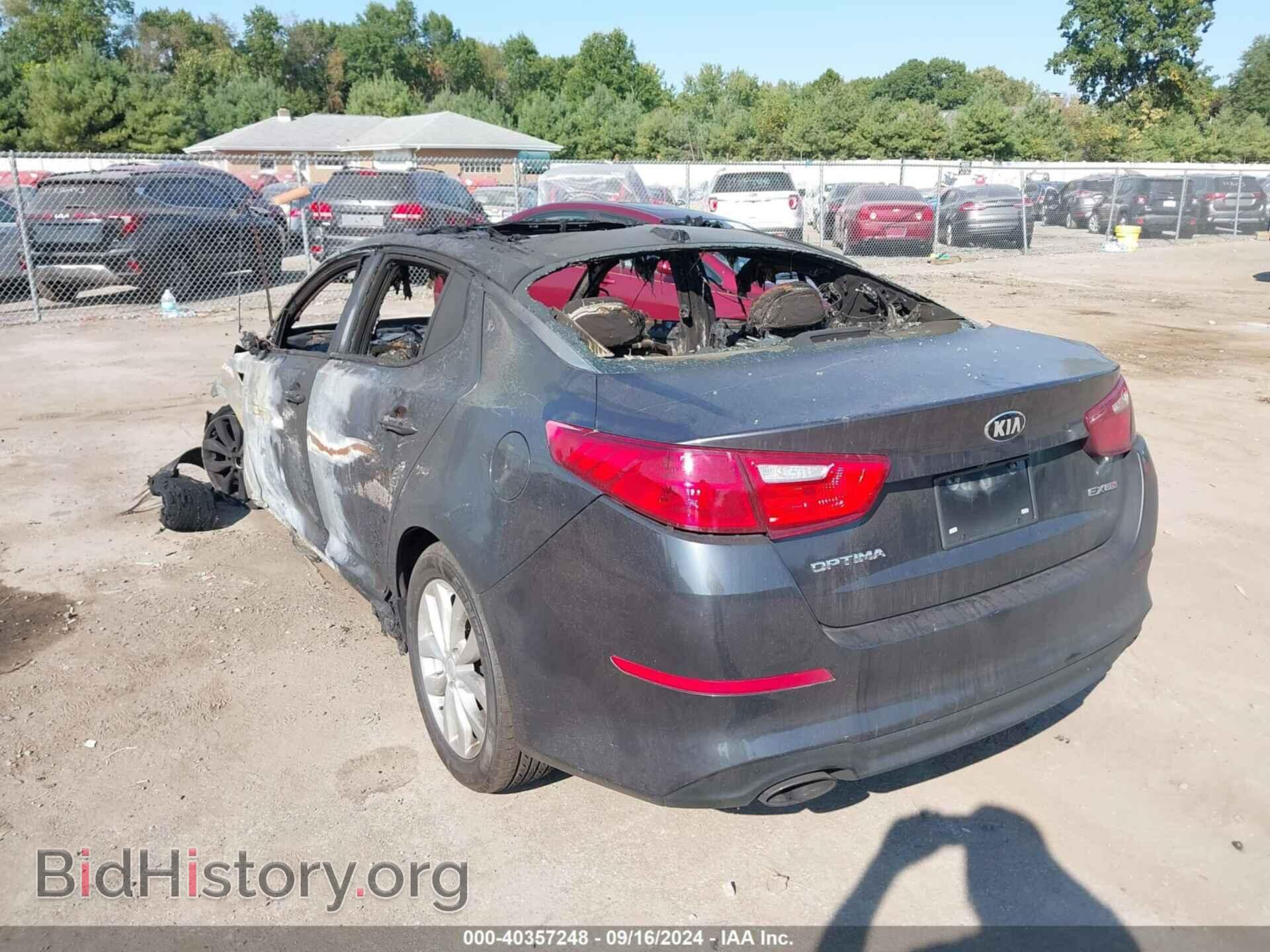 2015 KIA OPTIMA - VIN: 5XXGN4A78FG437545 - Фото 3