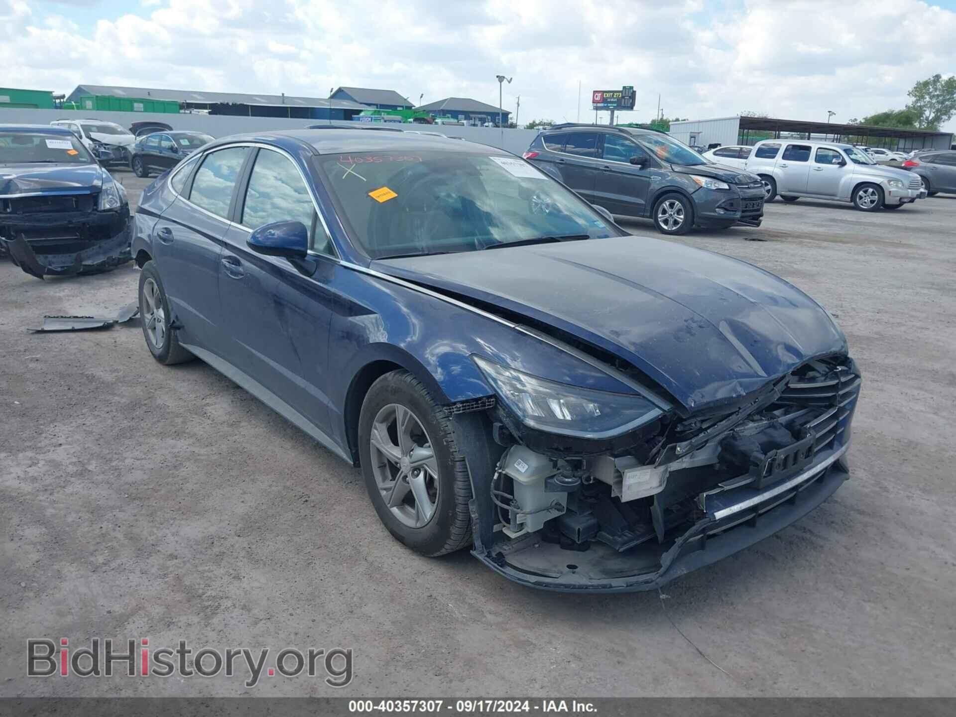 Photo 5NPEG4JA7MH077604 - HYUNDAI SONATA 2021