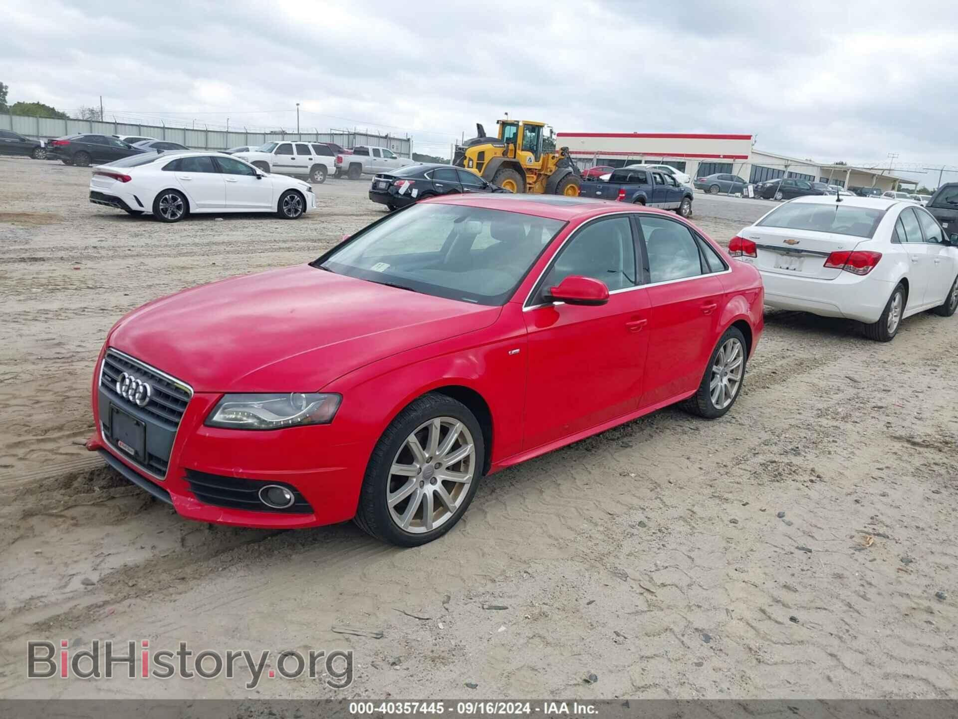 2012 AUDI A4 - VIN: WAUFFBFL7CN003861 - Фото 2