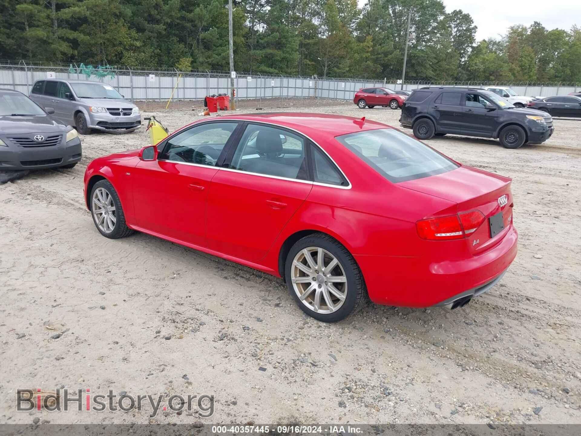 2012 AUDI A4 - VIN: WAUFFBFL7CN003861 - Фото 3