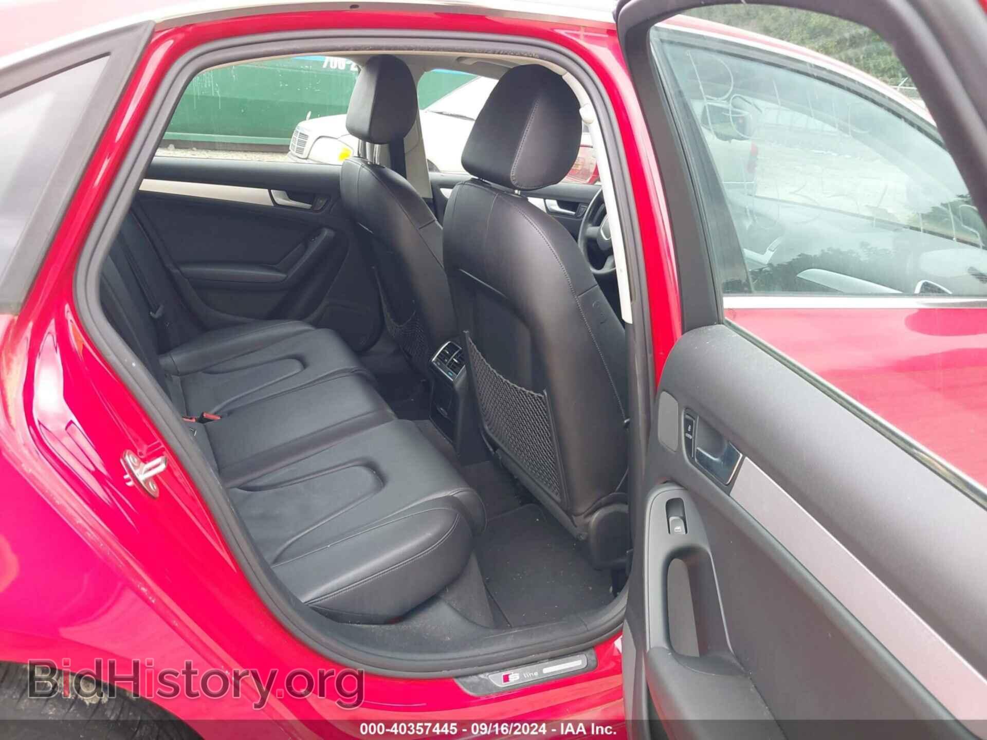 2012 AUDI A4 - VIN: WAUFFBFL7CN003861 - Фото 8