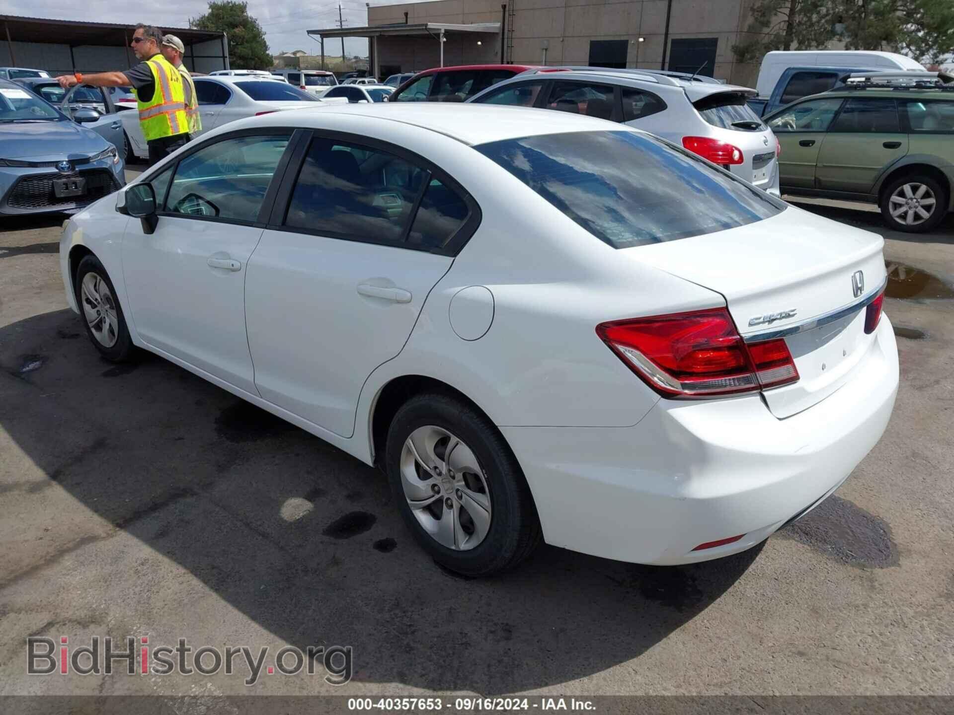 2013 HONDA CIVIC - VIN: 19XFB2F5XDE280557 - Фото 3