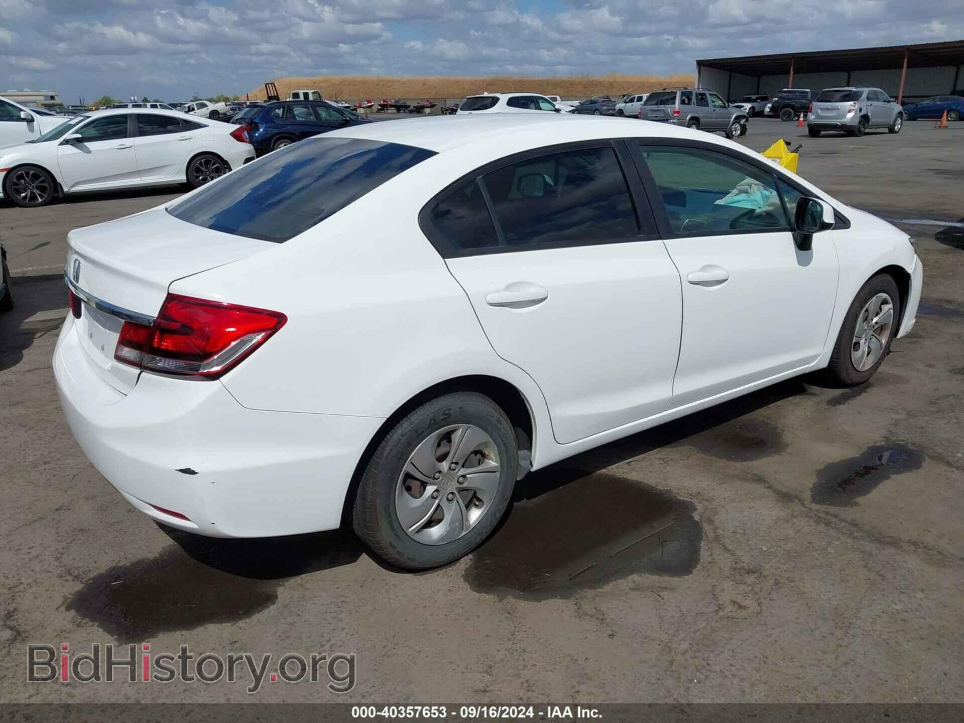 2013 HONDA CIVIC - VIN: 19XFB2F5XDE280557 - Фото 4