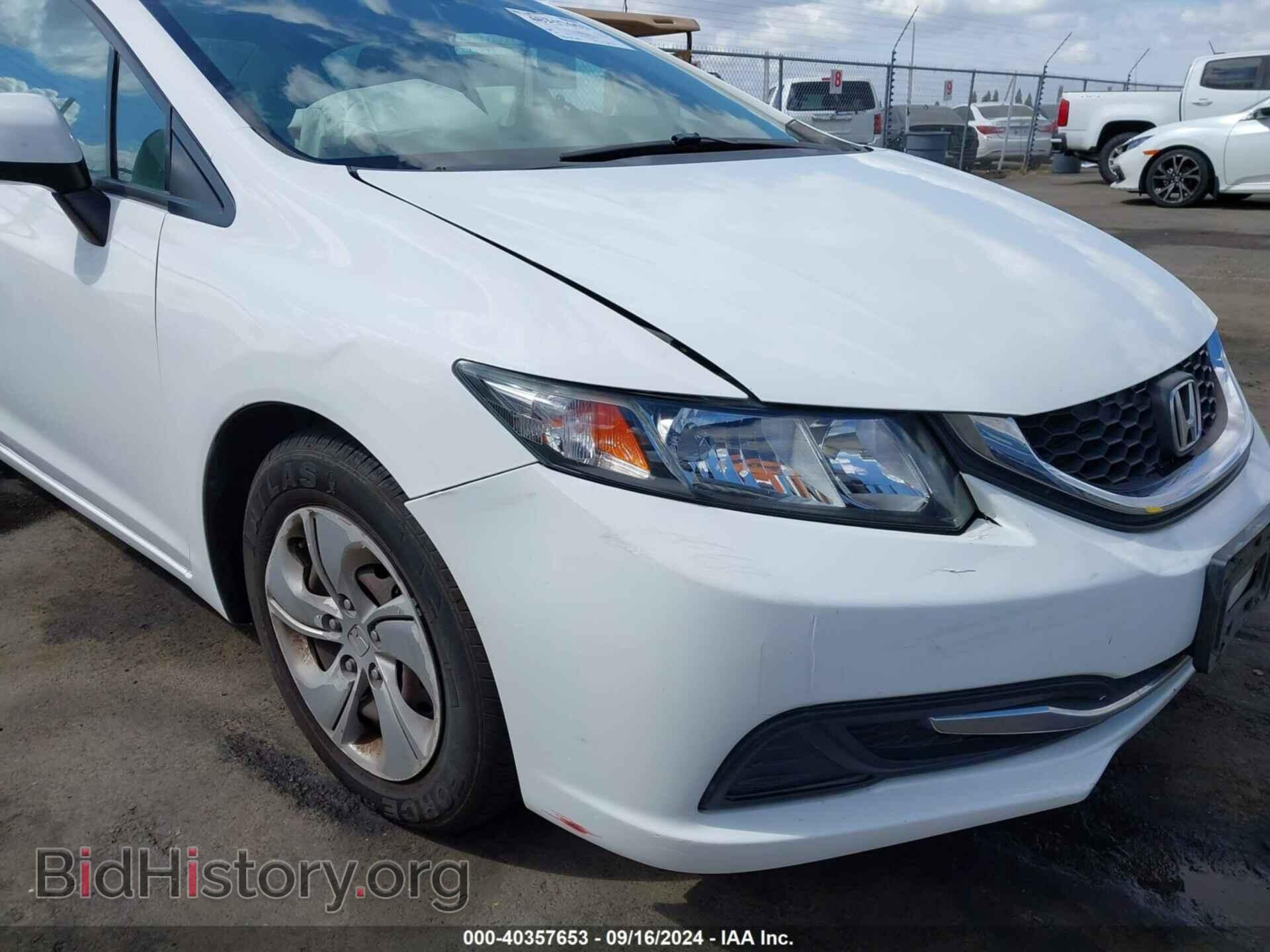2013 HONDA CIVIC - VIN: 19XFB2F5XDE280557 - Фото 6