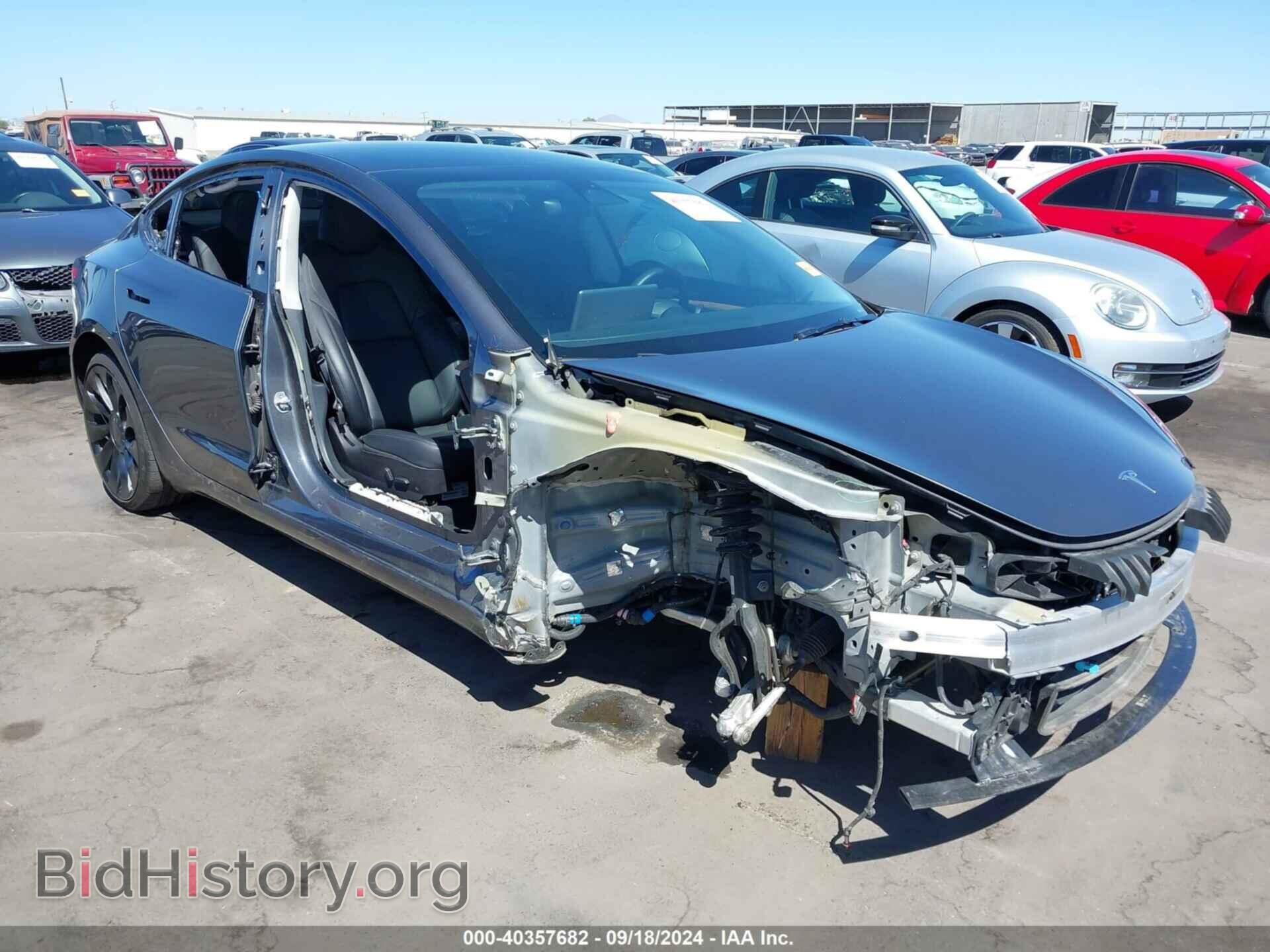 Photo 5YJ3E1EC0PF604070 - TESLA MODEL 3 2023