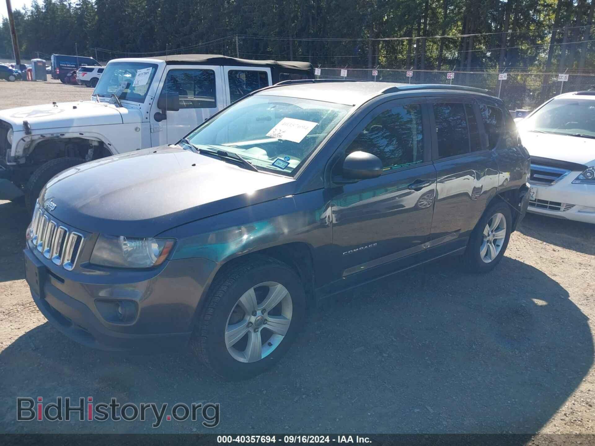 2014 JEEP COMPASS - VIN: 1C4NJDBB6ED800374 - Фото 2