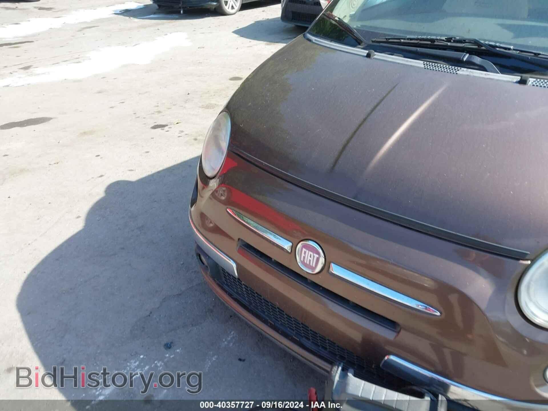 2012 FIAT 500 - VIN: 3C3CFFCR0CT366125 - Фото 13