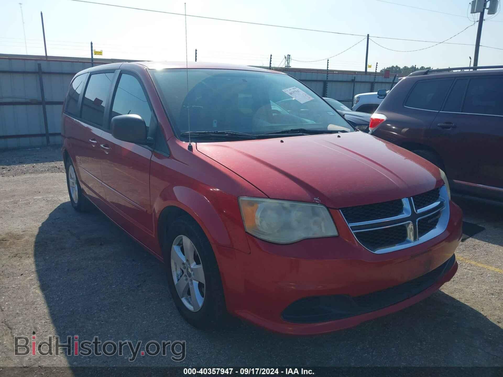 Photo 2C4RDGBG3DR762345 - DODGE GRAND CARAVAN 2013