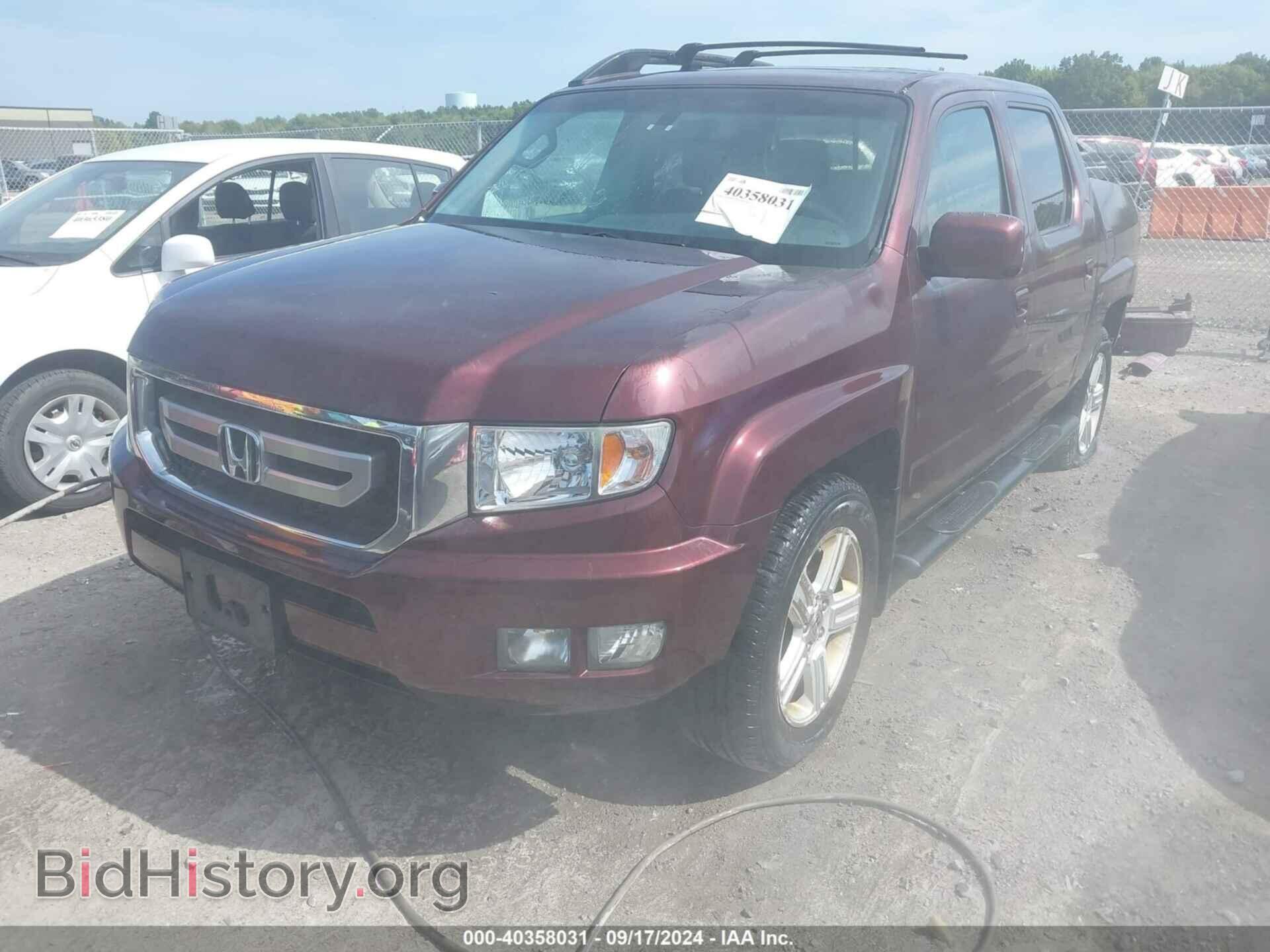 2011 HONDA RIDGELINE - VIN: 5FPYK1F54BB009172 - Фото 2