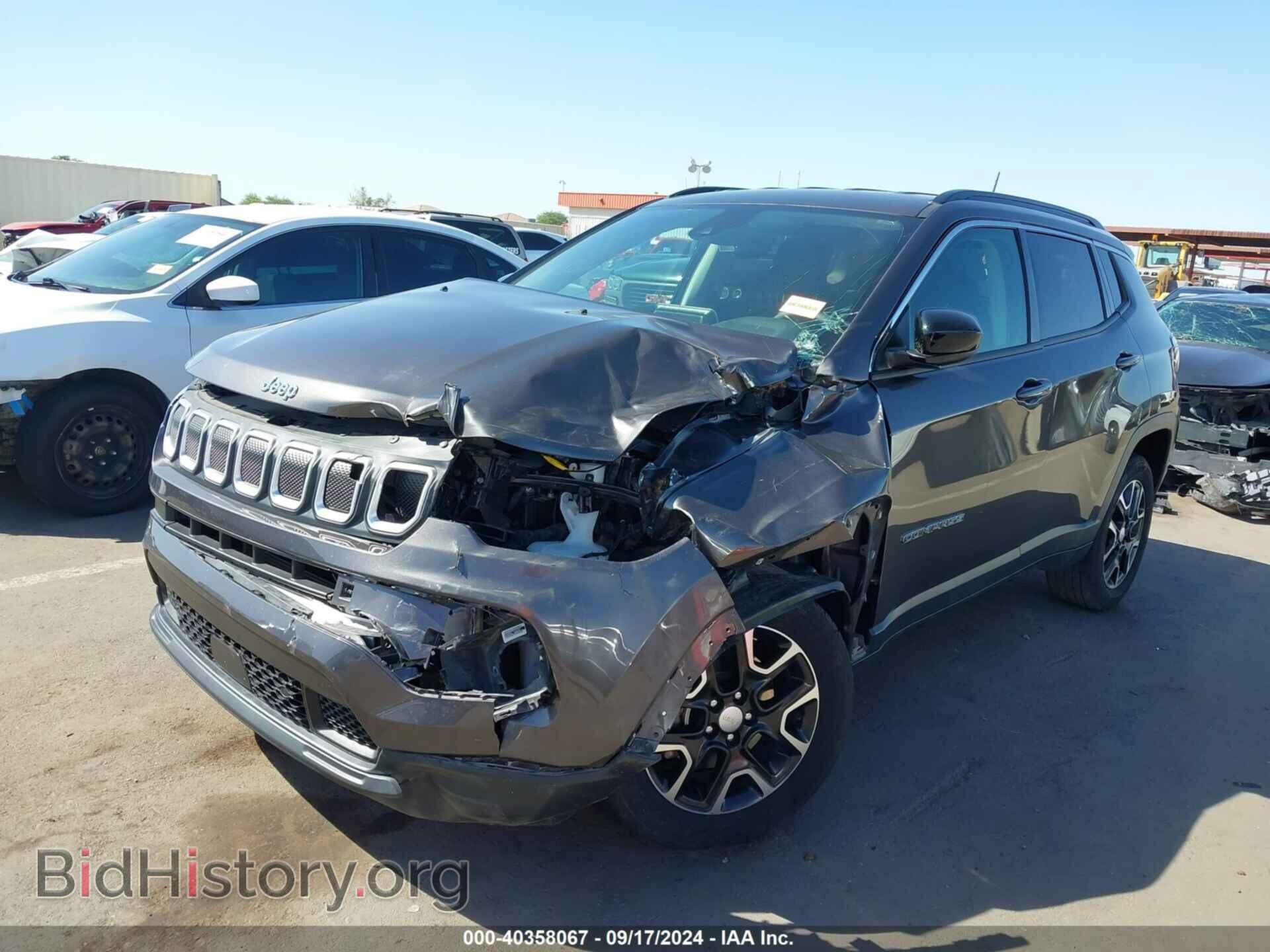 2022 JEEP COMPASS - VIN: 3C4NJDBB8NT116842 - Фото 2