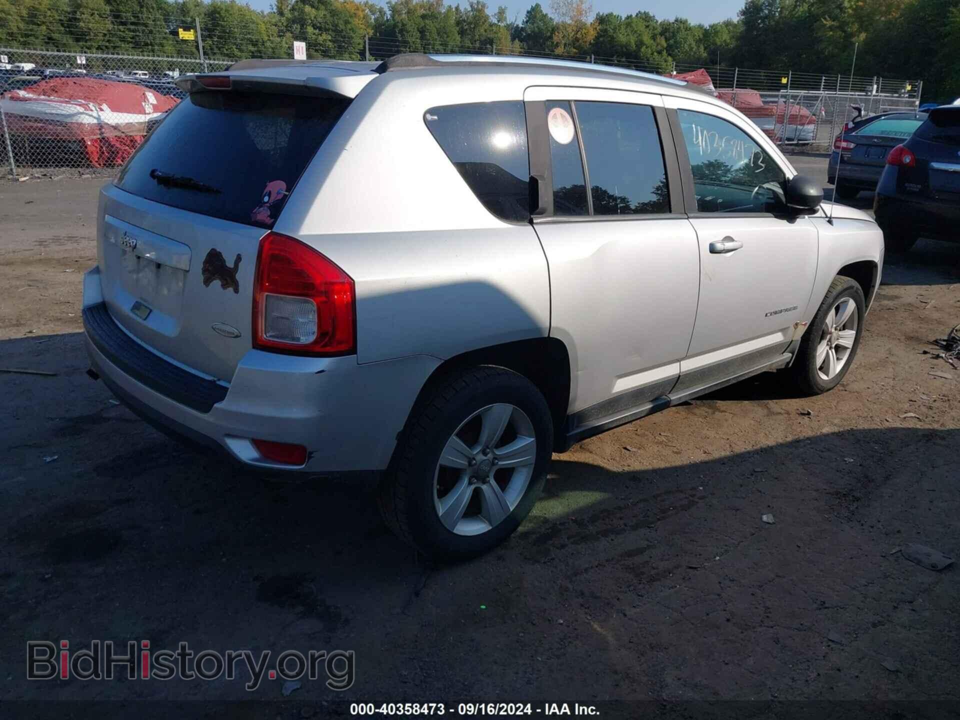 2012 JEEP COMPASS - VIN: 1C4NJCEB2CD552269 - Фото 4