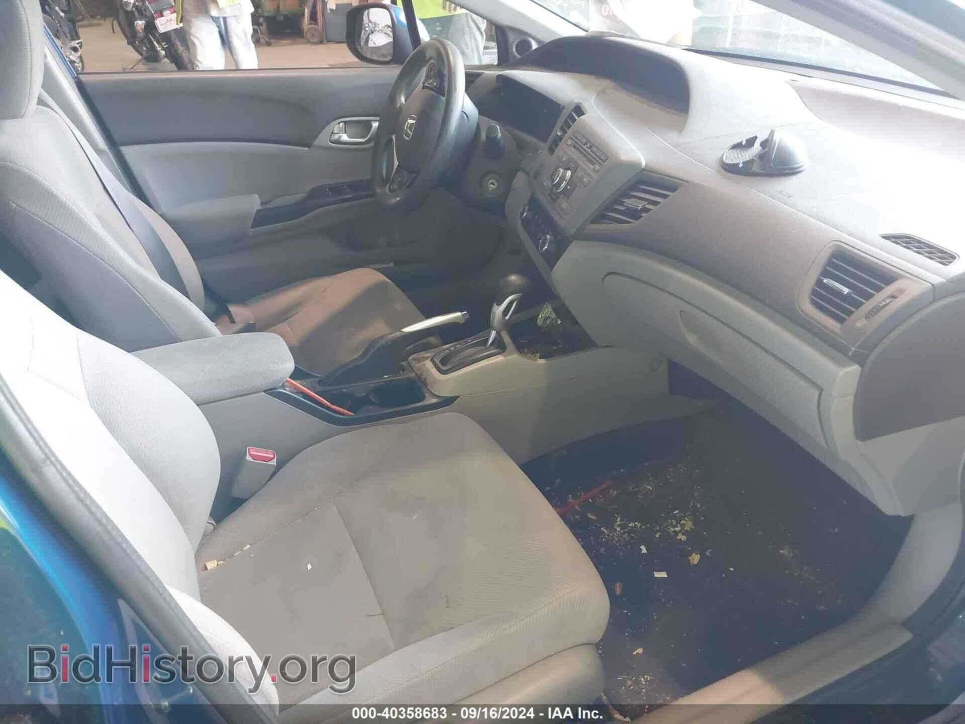 2012 HONDA CIVIC - VIN: 19XFB2F87CE340822 - Фото 5