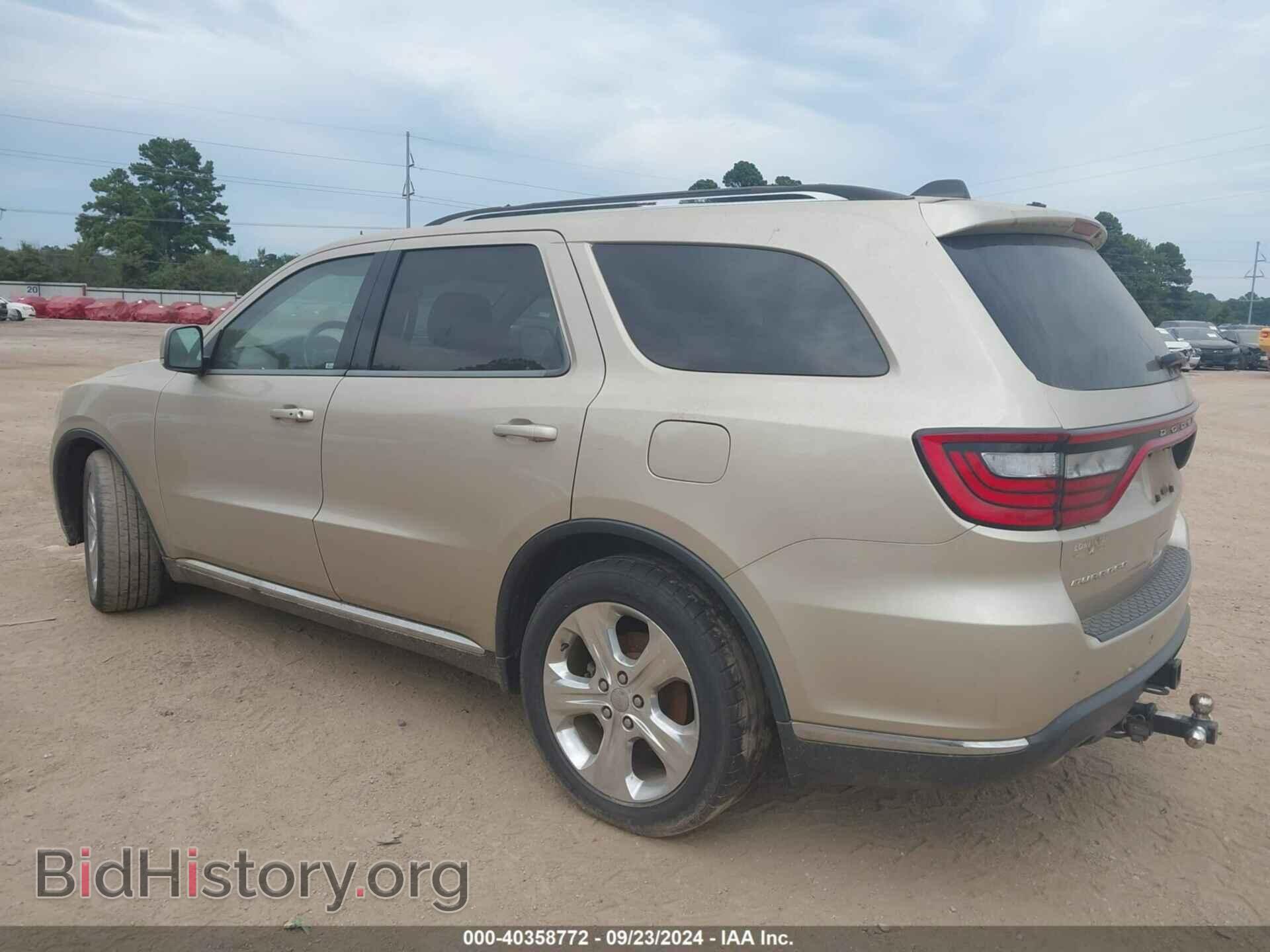 2014 DODGE DURANGO - VIN: 1C4SDHDT7EC428167 - Photo 3