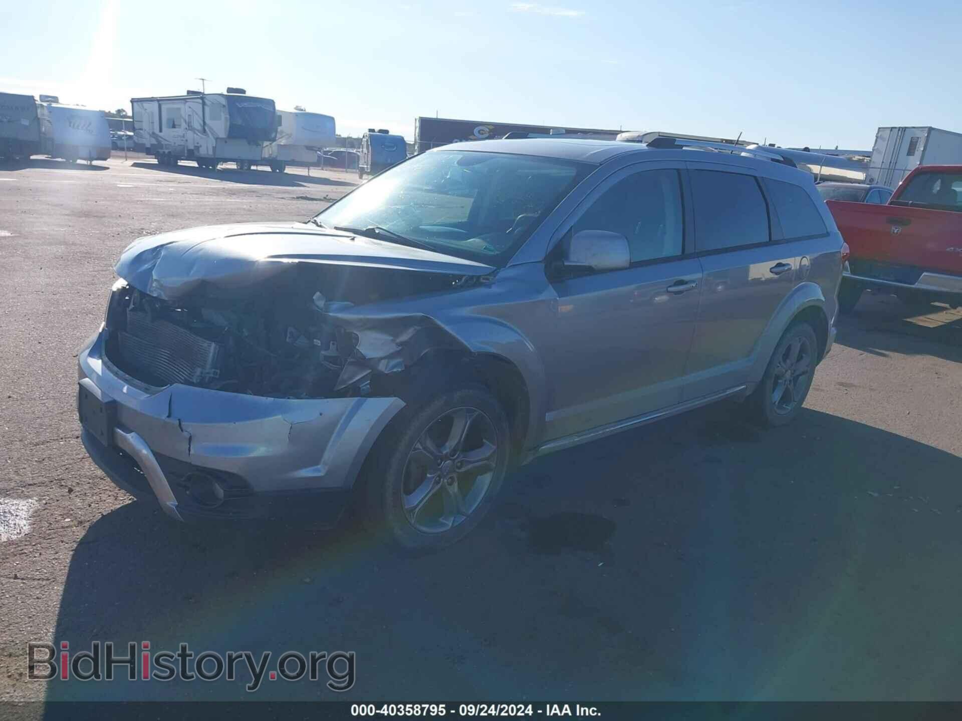 2017 DODGE JOURNEY - VIN: 3C4PDCGGXHT614043 - Фото 2