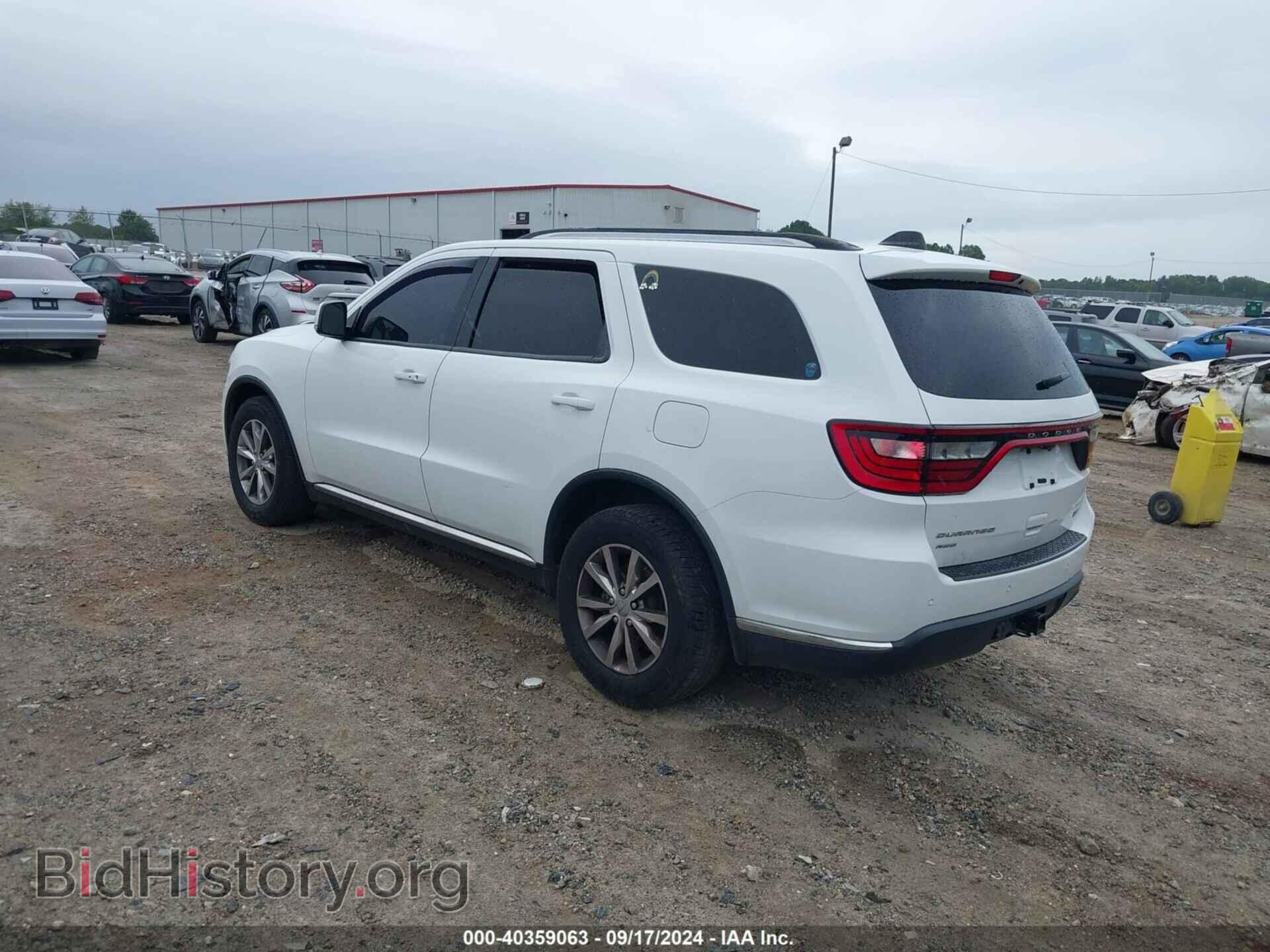 2015 DODGE DURANGO - VIN: 1C4RDJDG8FC810332 - Photo 3
