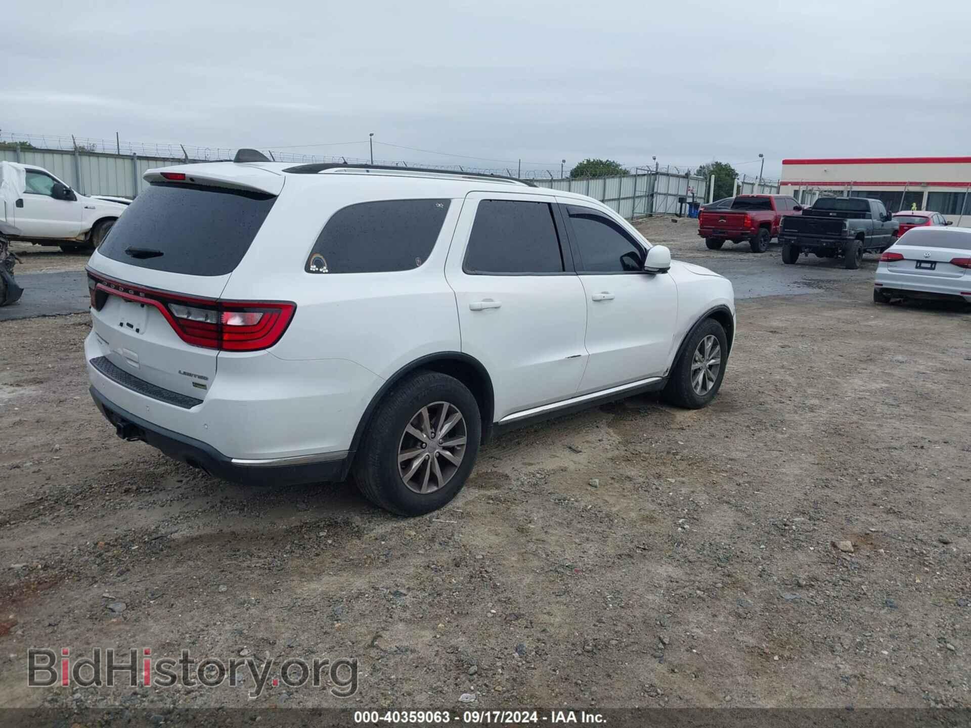 2015 DODGE DURANGO - VIN: 1C4RDJDG8FC810332 - Photo 4