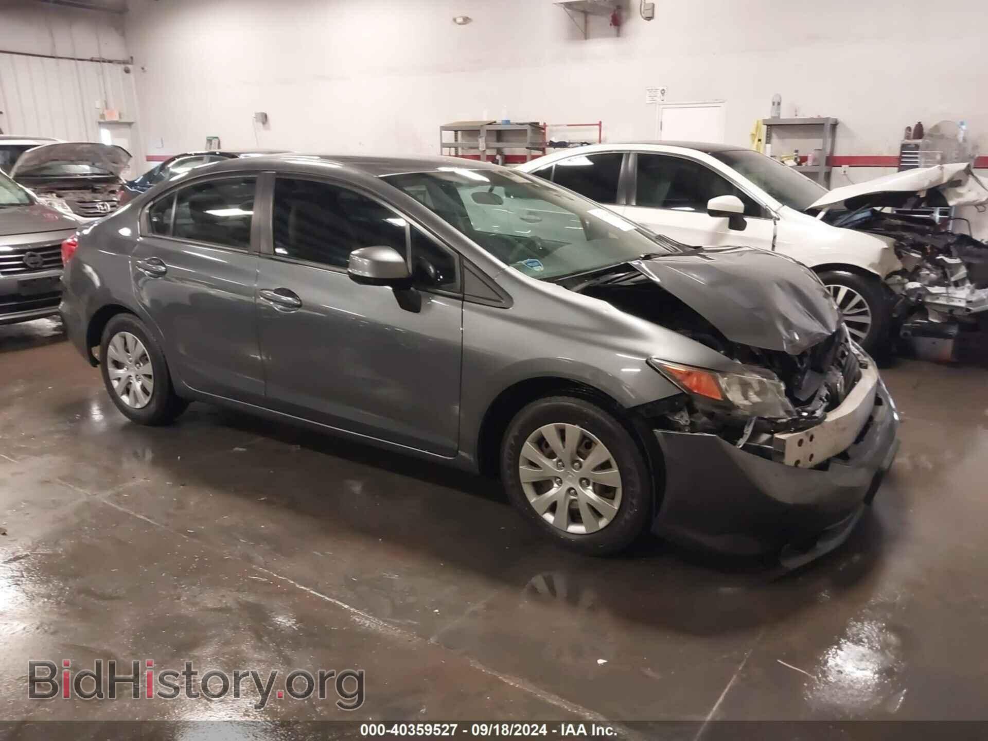 Фотография 19XFB2F52CE048808 - HONDA CIVIC 2012