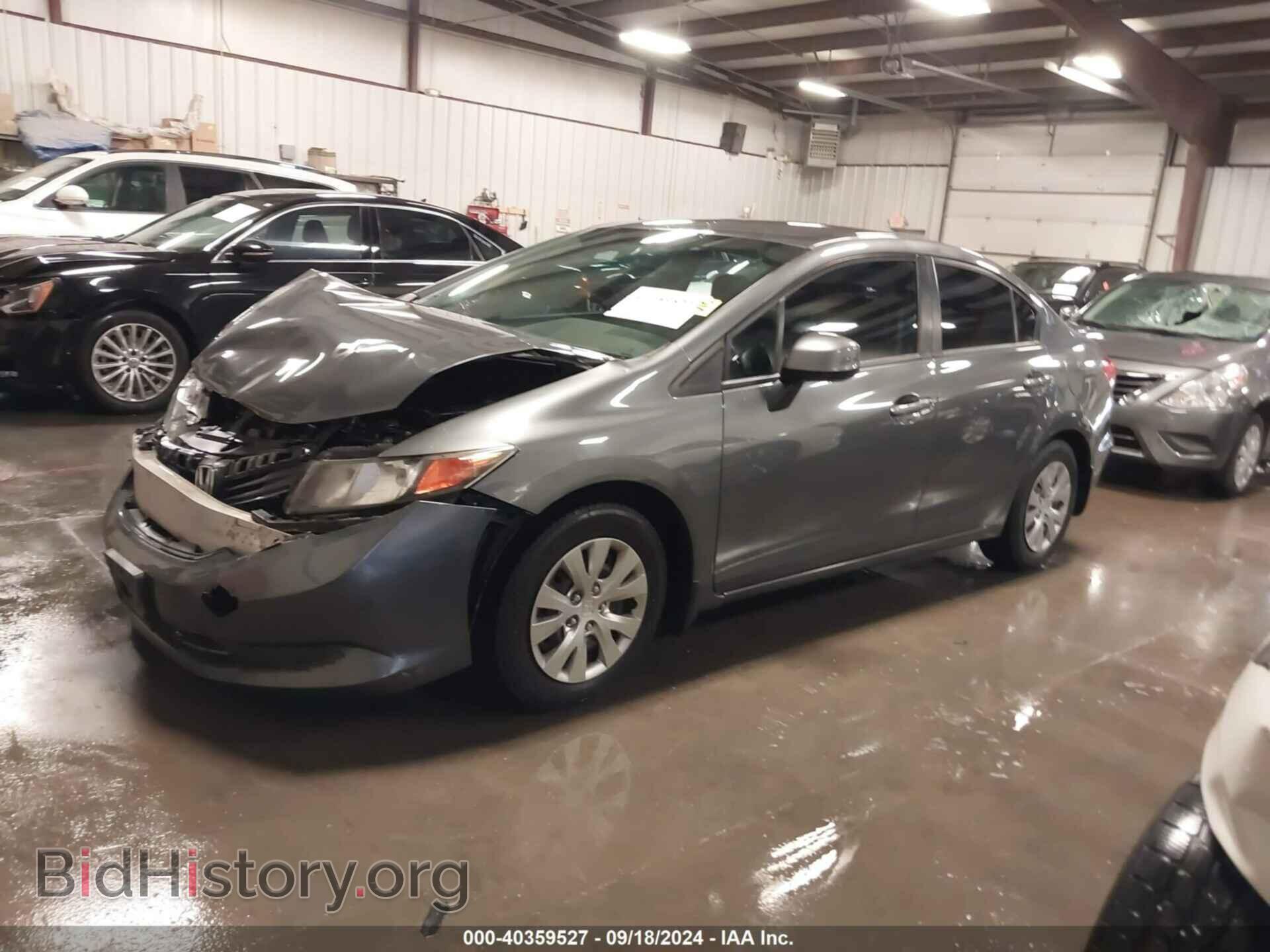 2012 HONDA CIVIC - VIN: 19XFB2F52CE048808 - Фото 2