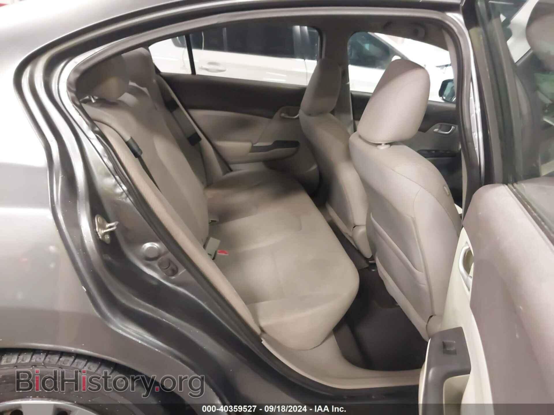 2012 HONDA CIVIC - VIN: 19XFB2F52CE048808 - Фото 8