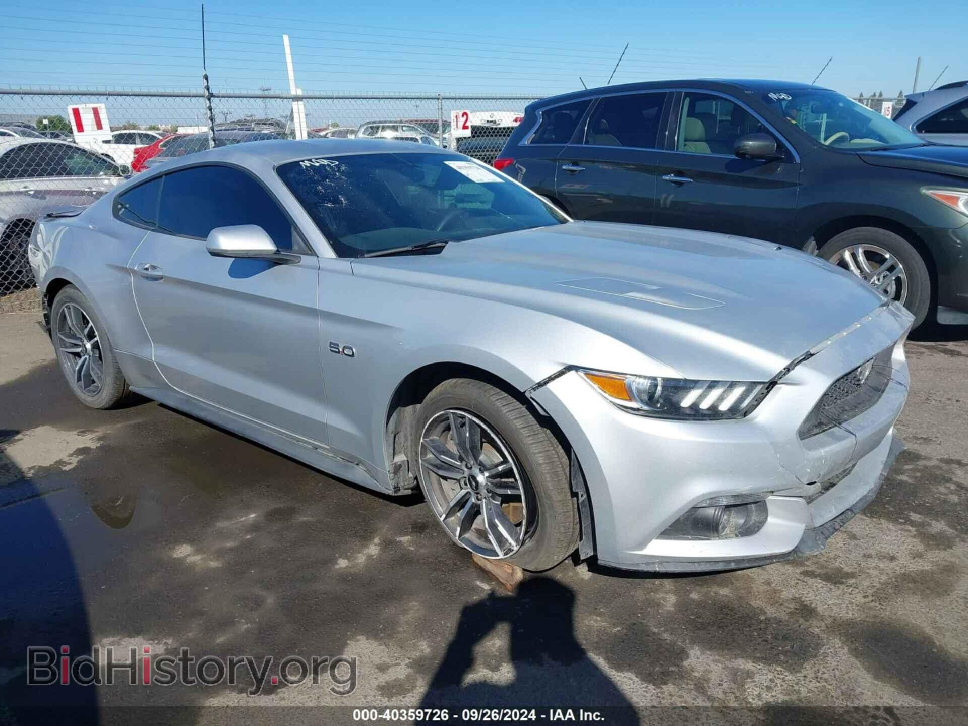 Photo 1FA6P8CF2H5248730 - FORD MUSTANG 2017