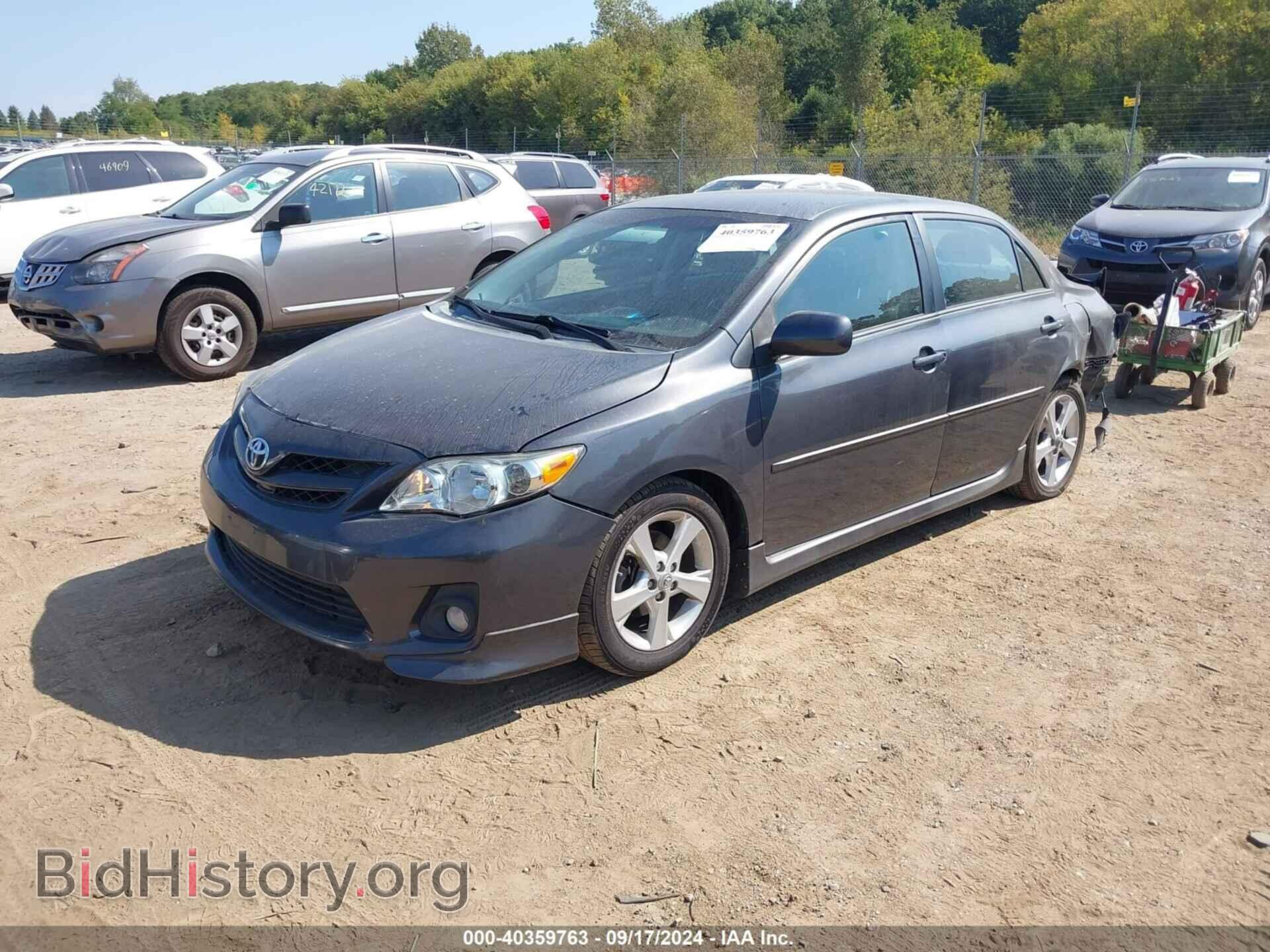 2013 TOYOTA COROLLA - VIN: 2T1BU4EE5DC962394 - Фото 2