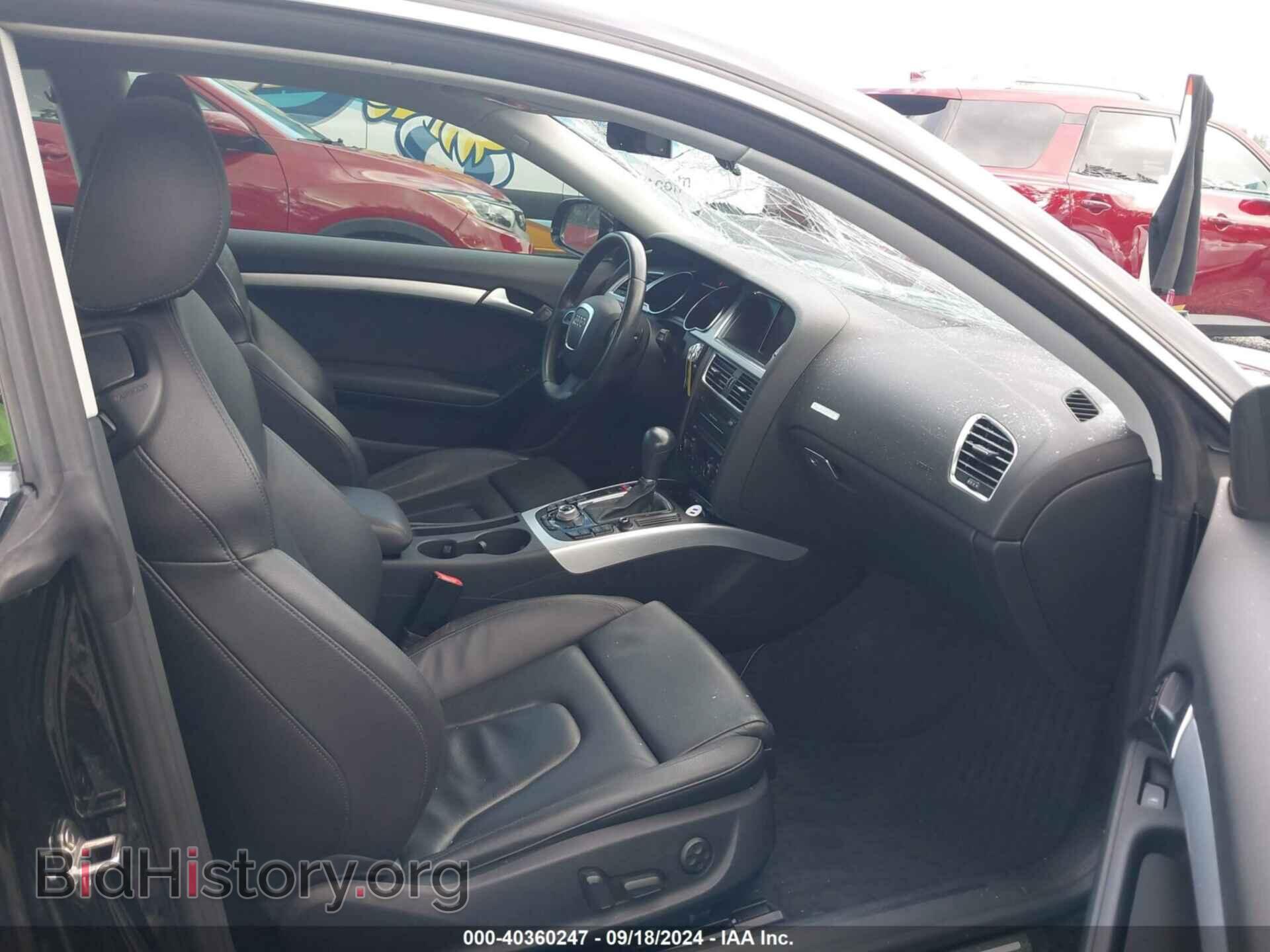 2012 AUDI A5 - VIN: WAULFAFR0CA004553 - Photo 5