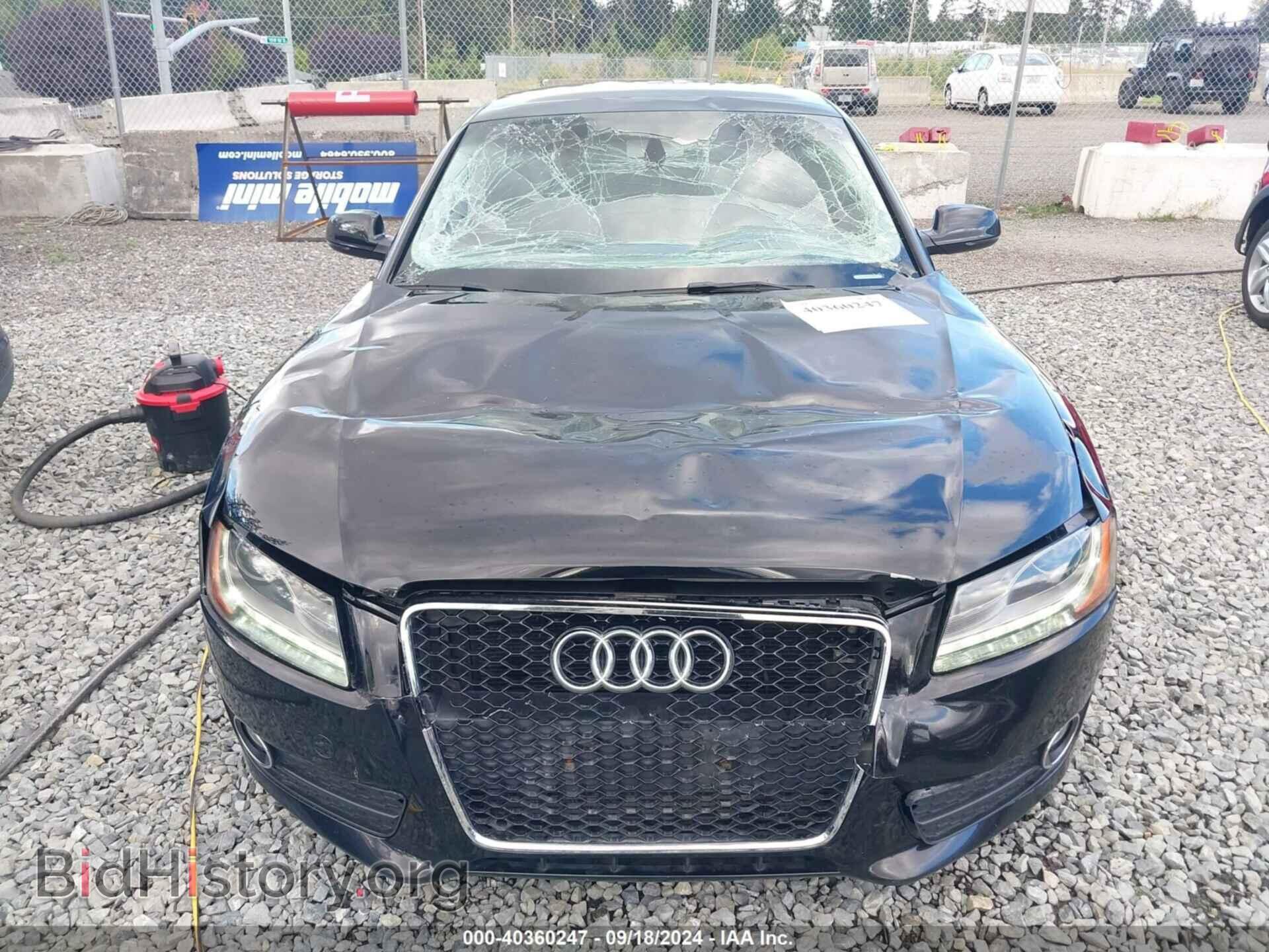 2012 AUDI A5 - VIN: WAULFAFR0CA004553 - Photo 6