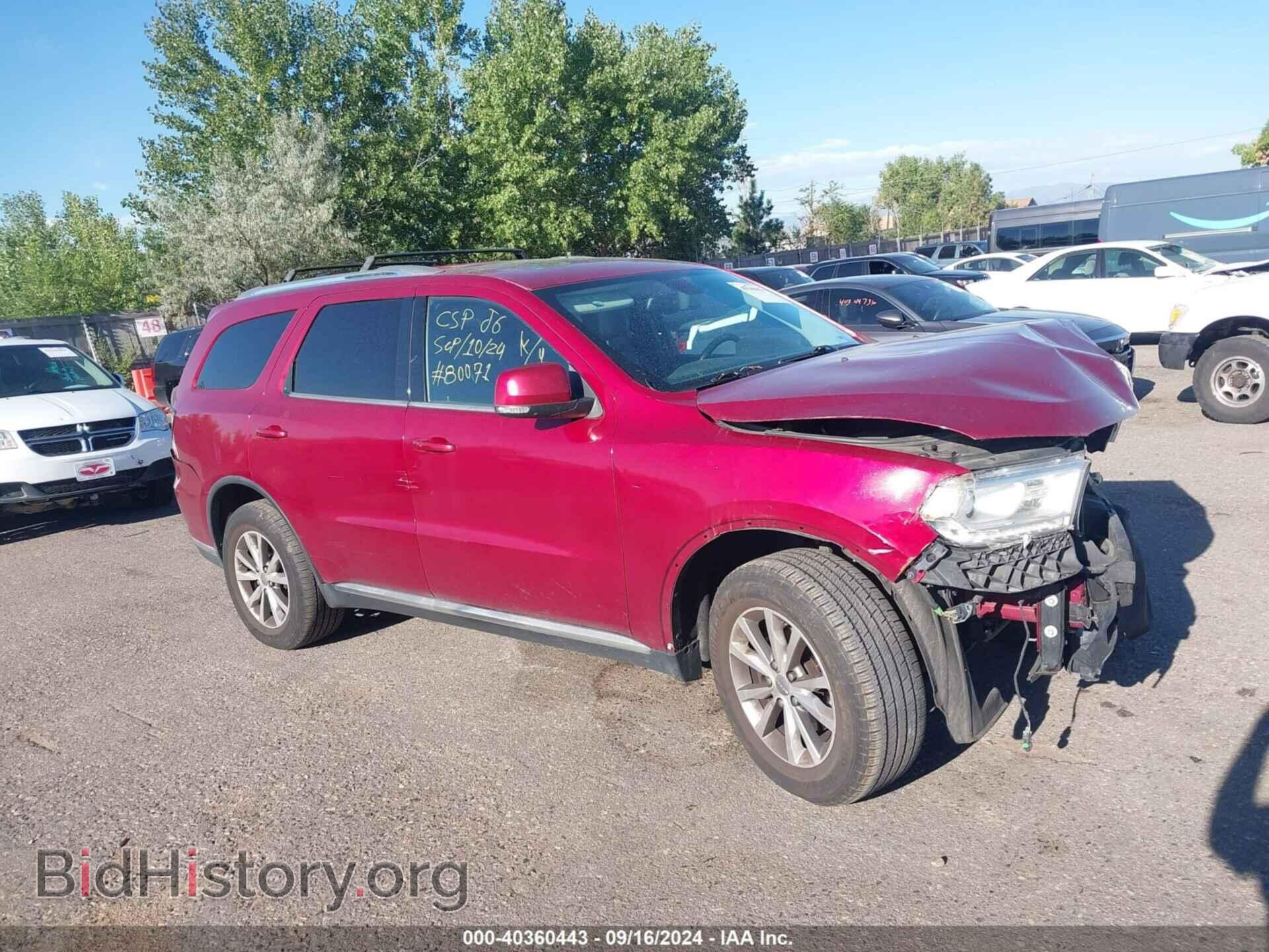 Photo 1C4RDJDG3EC354495 - DODGE DURANGO 2014
