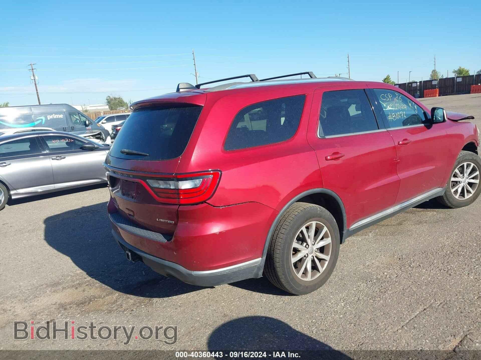 2014 DODGE DURANGO - VIN: 1C4RDJDG3EC354495 - Фото 4