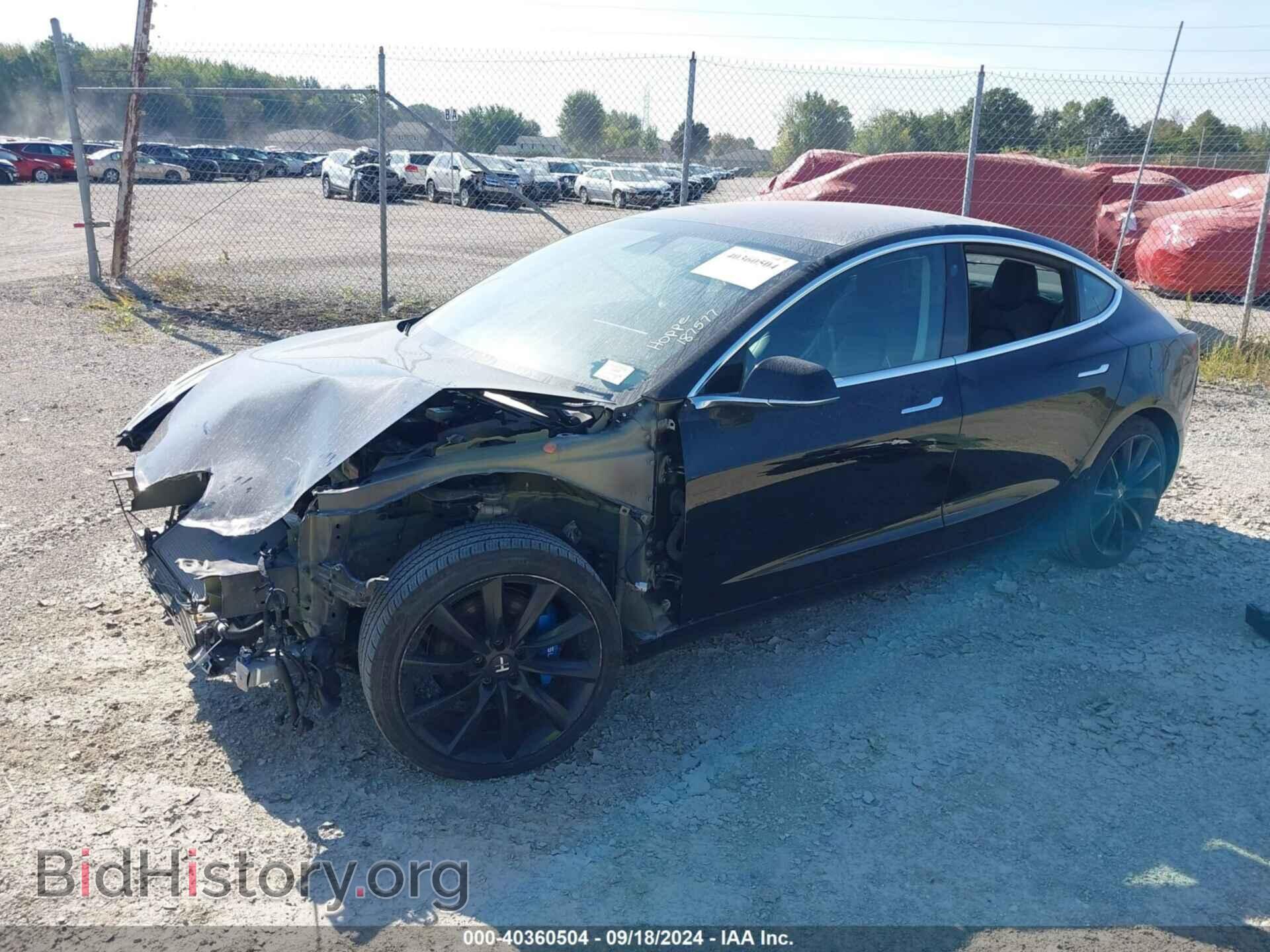 2019 TESLA MODEL 3 - VIN: 5YJ3E1EA5KF297910 - Фото 2