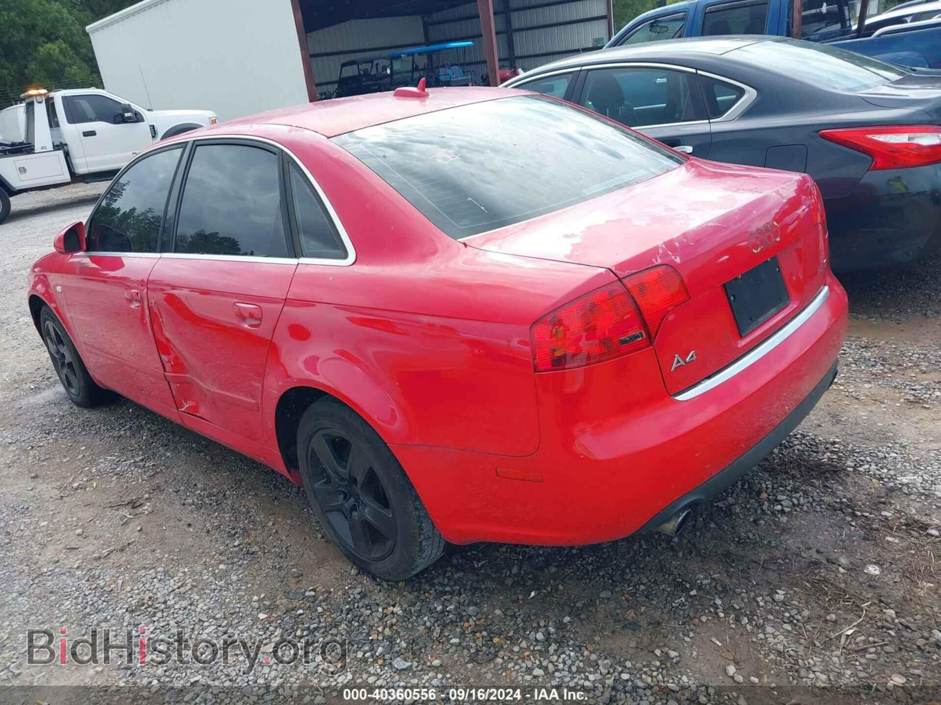 2006 AUDI A4 - VIN: WAUAF78E76A282360 - Фото 3