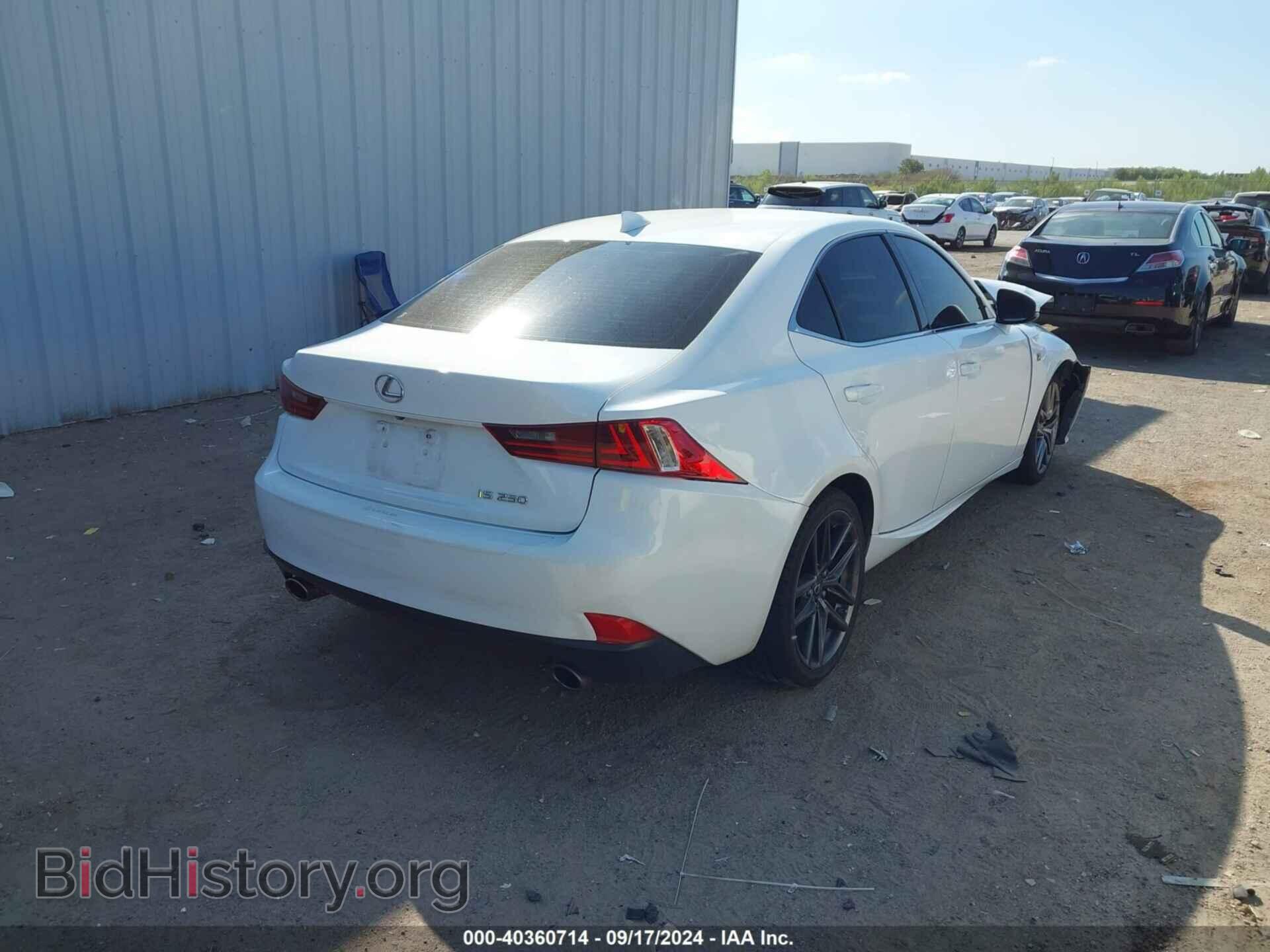 2014 LEXUS IS 250 - VIN: JTHBF1D22E5043210 - Фото 4