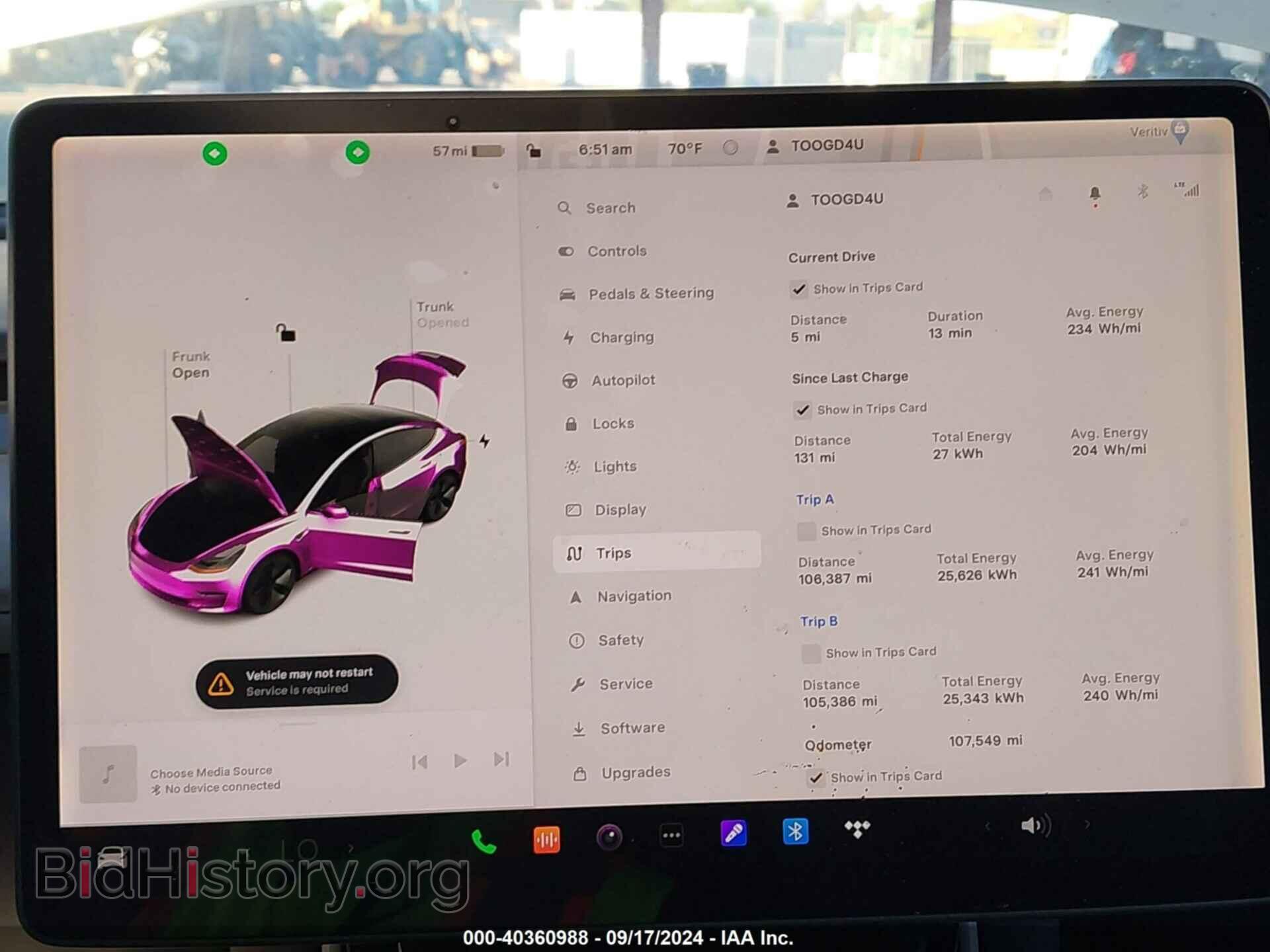 2018 TESLA MODEL 3 - VIN: 5YJ3E1EA2JF042047 - Фото 7