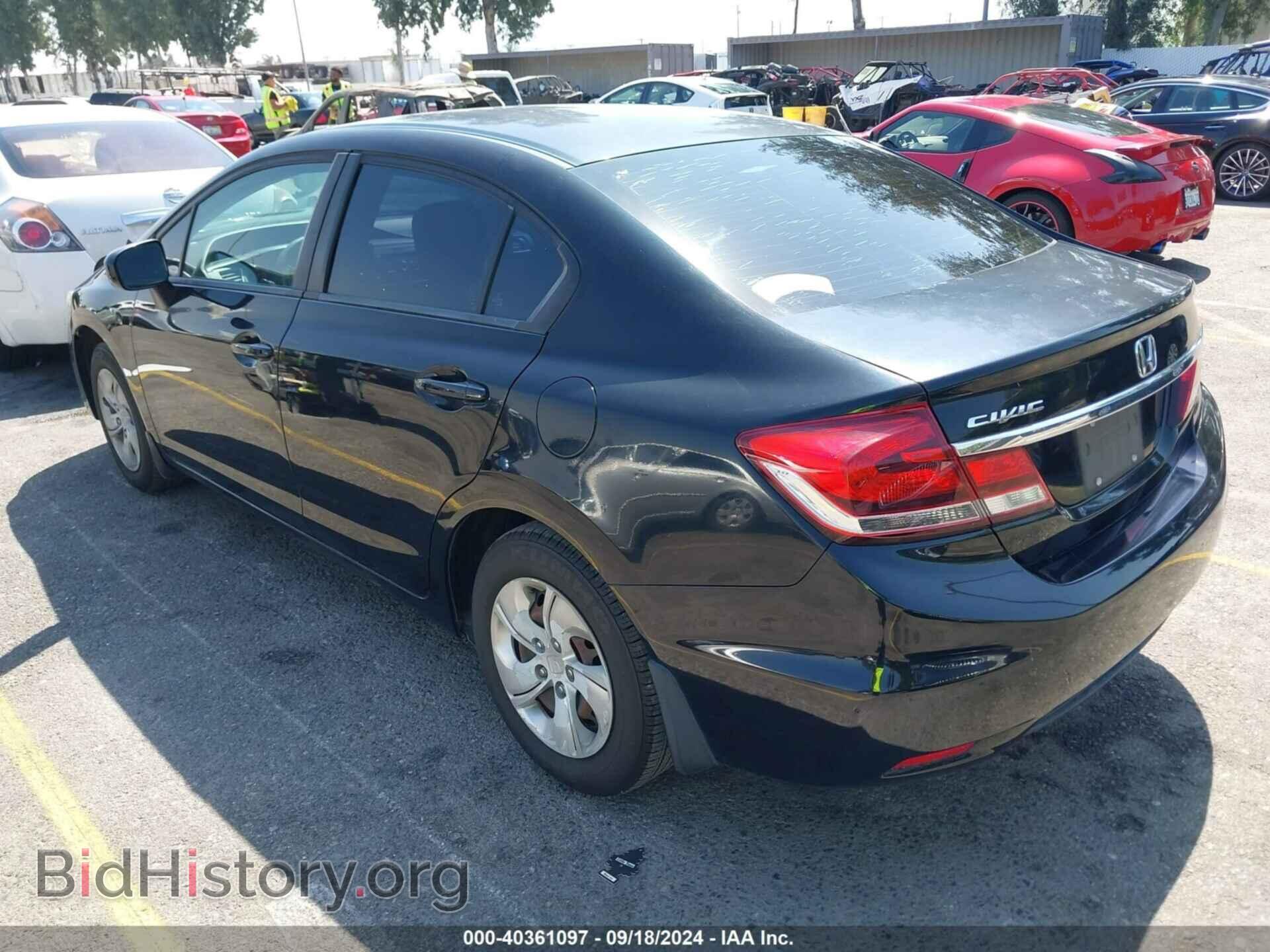 2014 HONDA CIVIC - VIN: 19XFB2F5XEE250413 - Фото 3