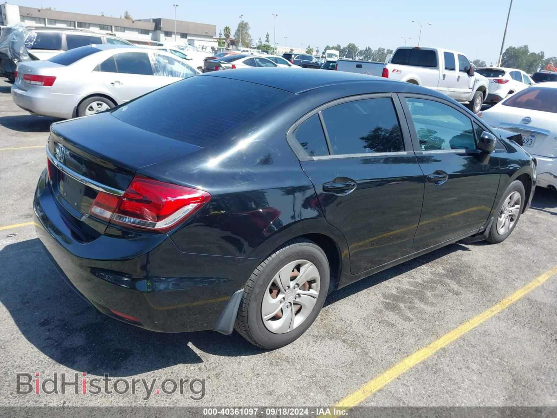 2014 HONDA CIVIC - VIN: 19XFB2F5XEE250413 - Фото 4