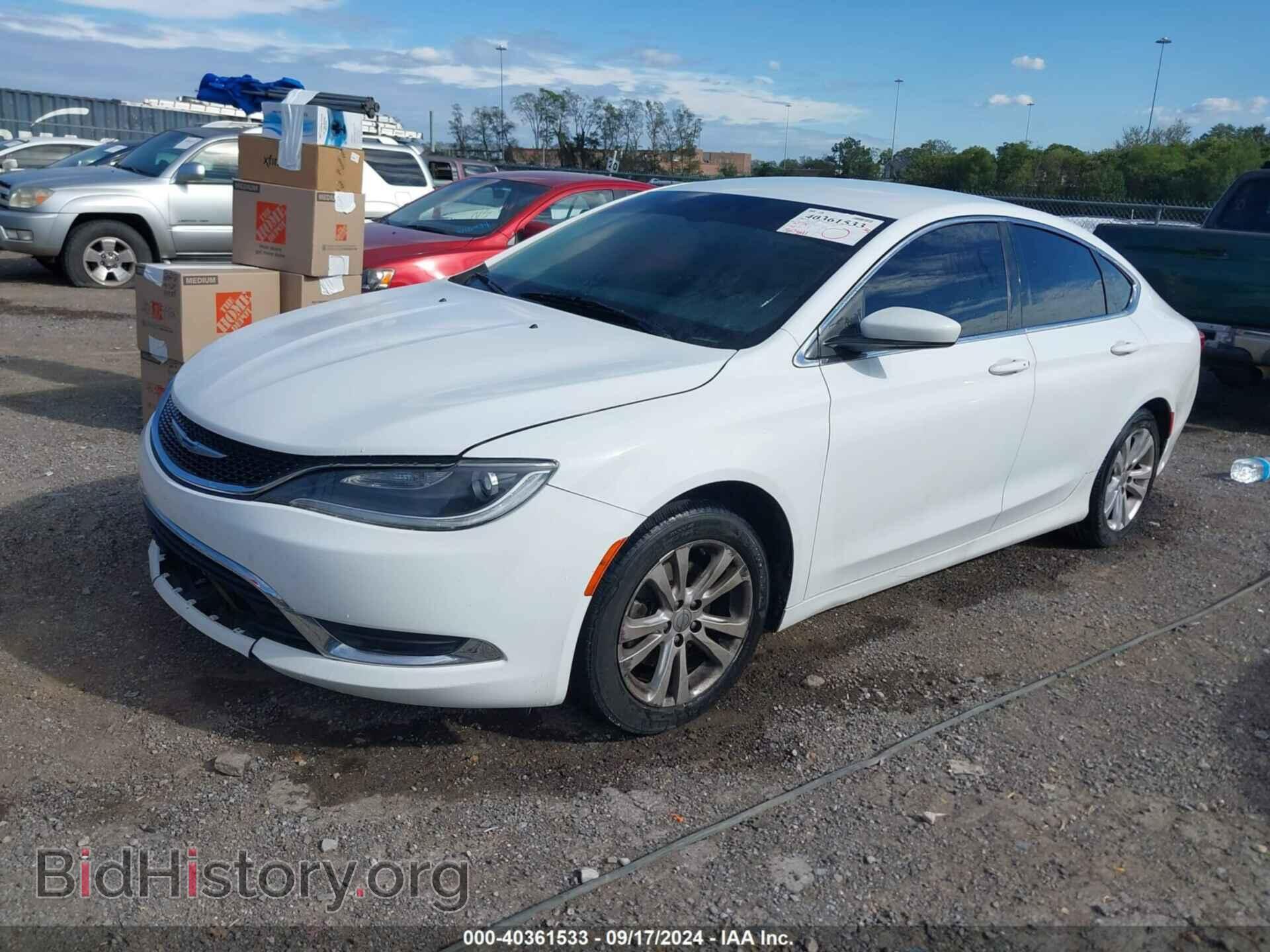 2015 CHRYSLER 200 - VIN: 1C3CCCAB1FN743658 - Фото 2