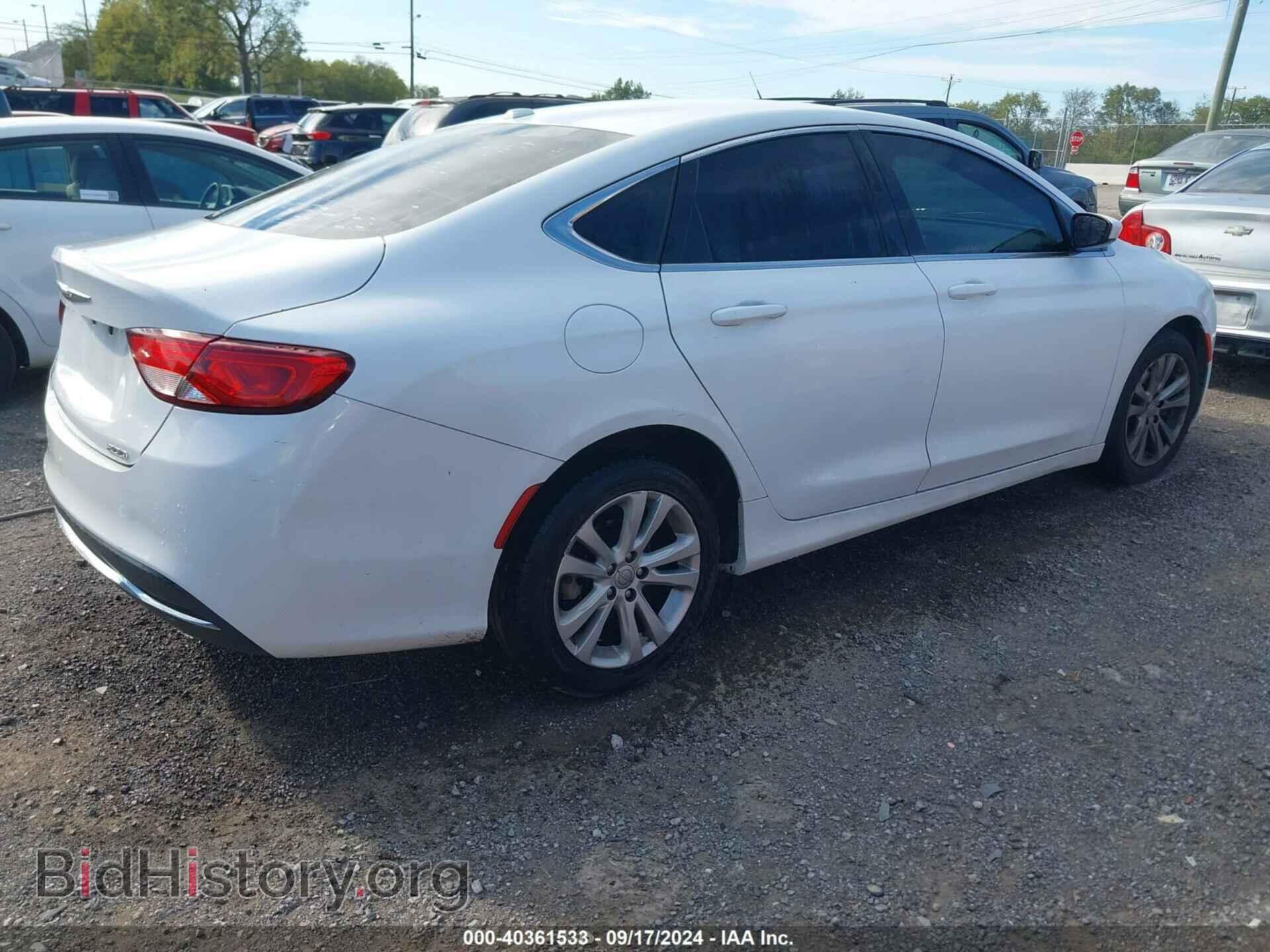 2015 CHRYSLER 200 - VIN: 1C3CCCAB1FN743658 - Фото 4