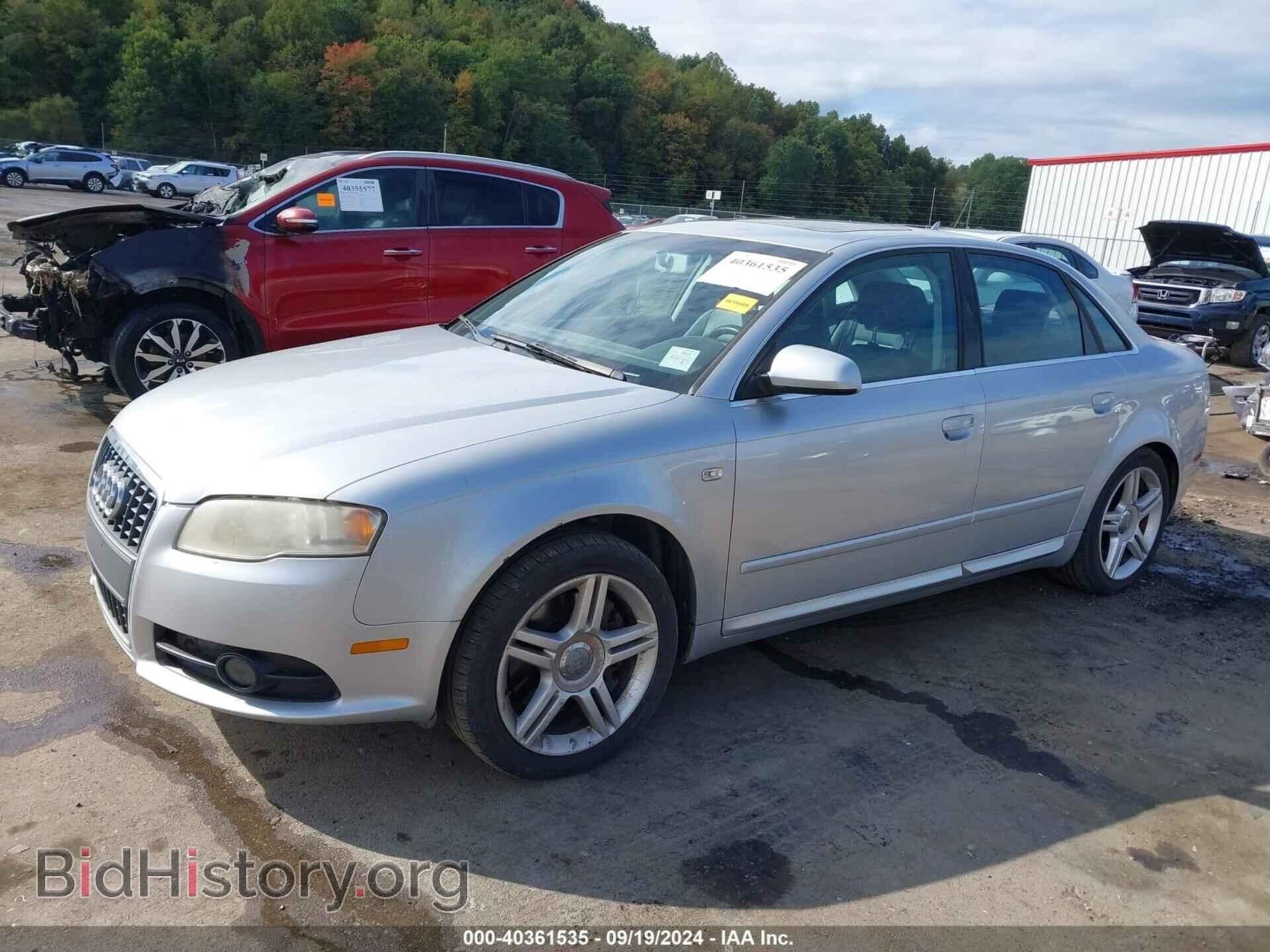 2008 AUDI A4 - VIN: WAUDF78E98A089028 - Фото 2