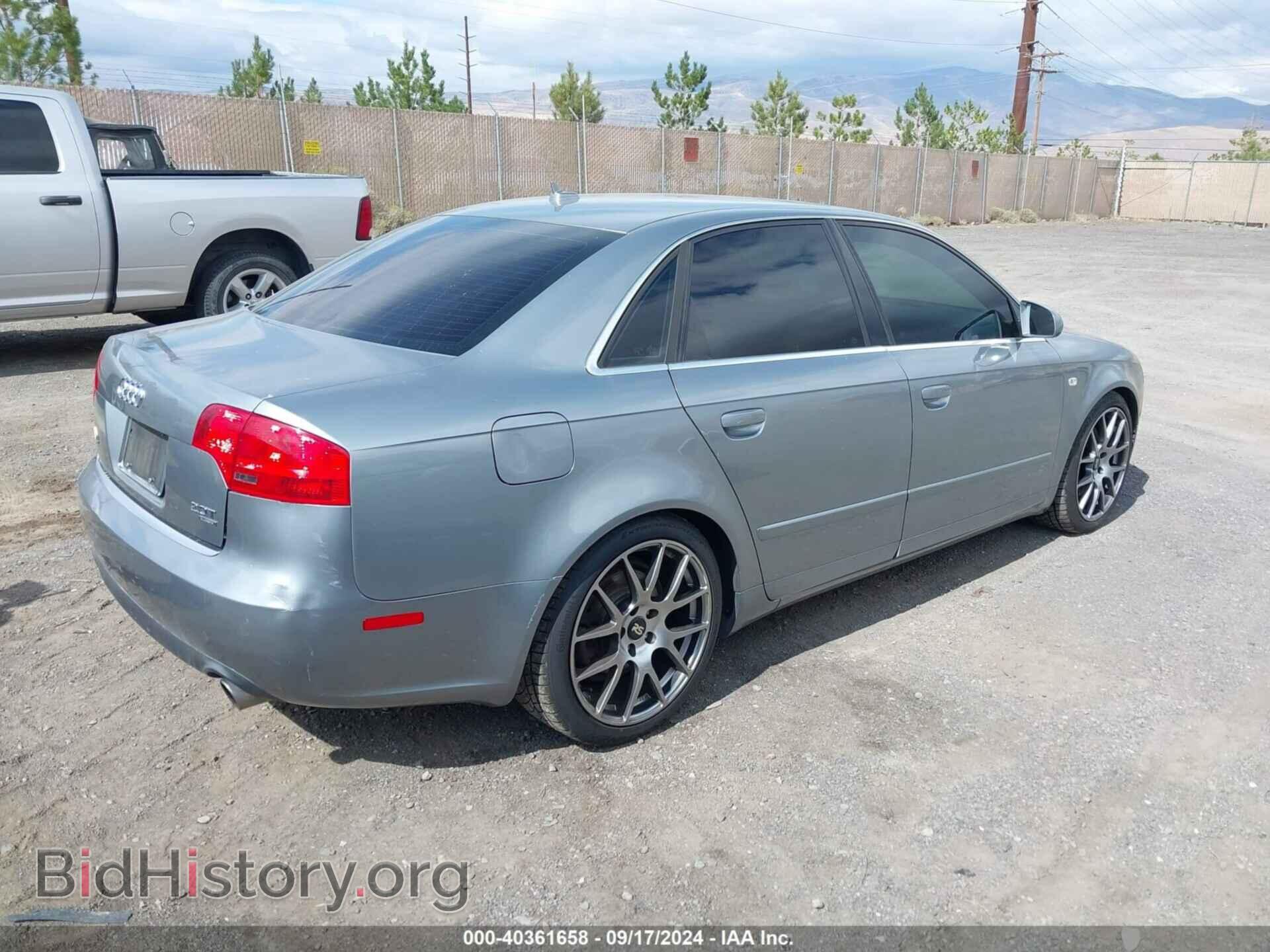 2007 AUDI A4 - VIN: WAUDF78E57A190517 - Photo 4