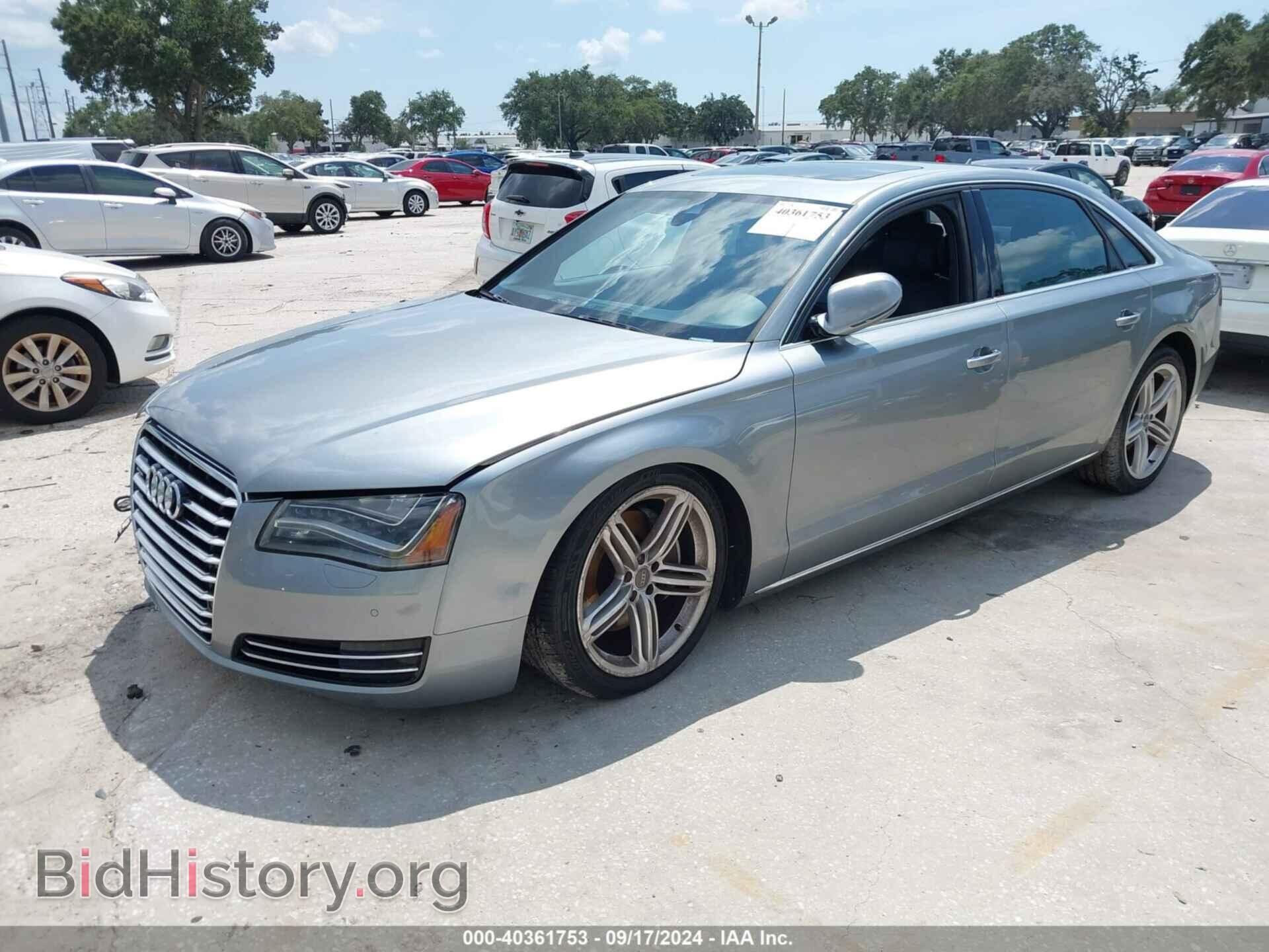 2013 AUDI A8 L - VIN: WAURGAFD2DN000932 - Photo 2