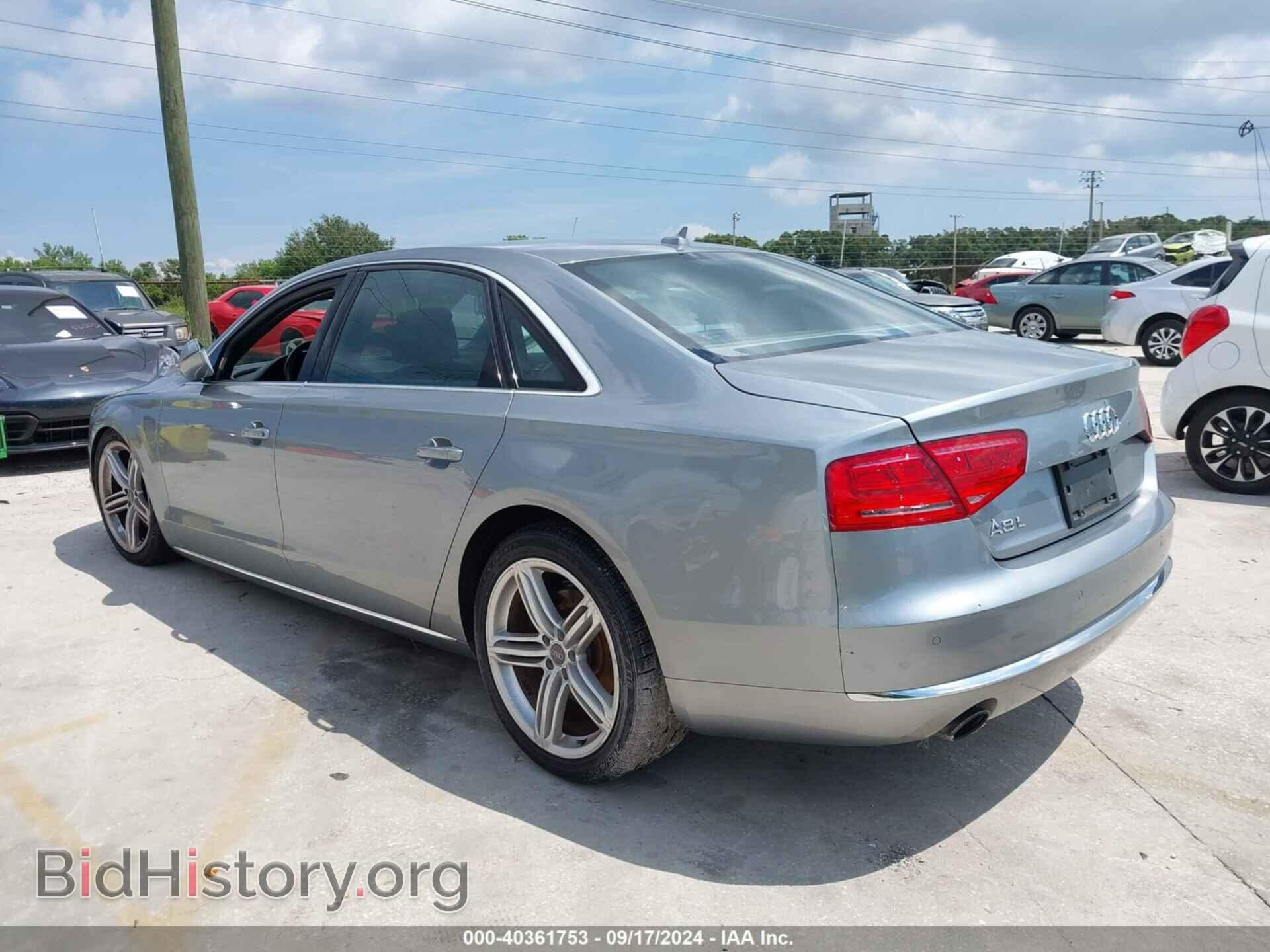 2013 AUDI A8 L - VIN: WAURGAFD2DN000932 - Photo 3
